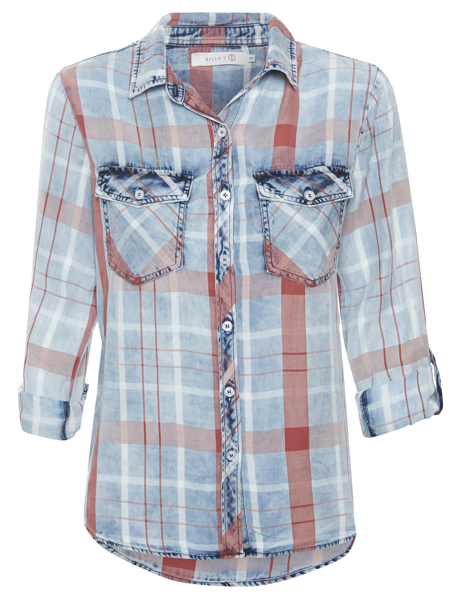 Billy T Classic Plaid Shirt