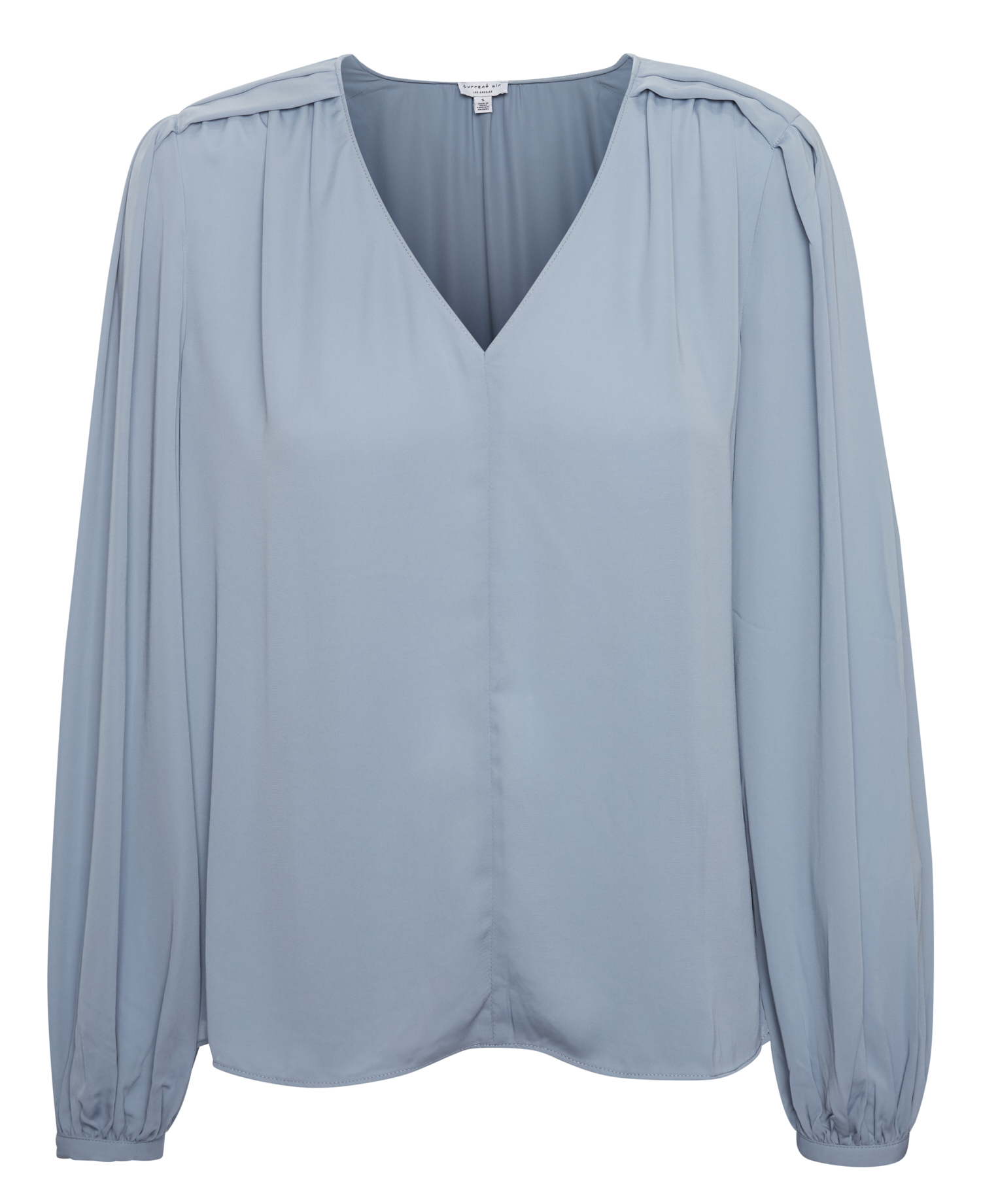 V-Neck Long Sleeve Blouse