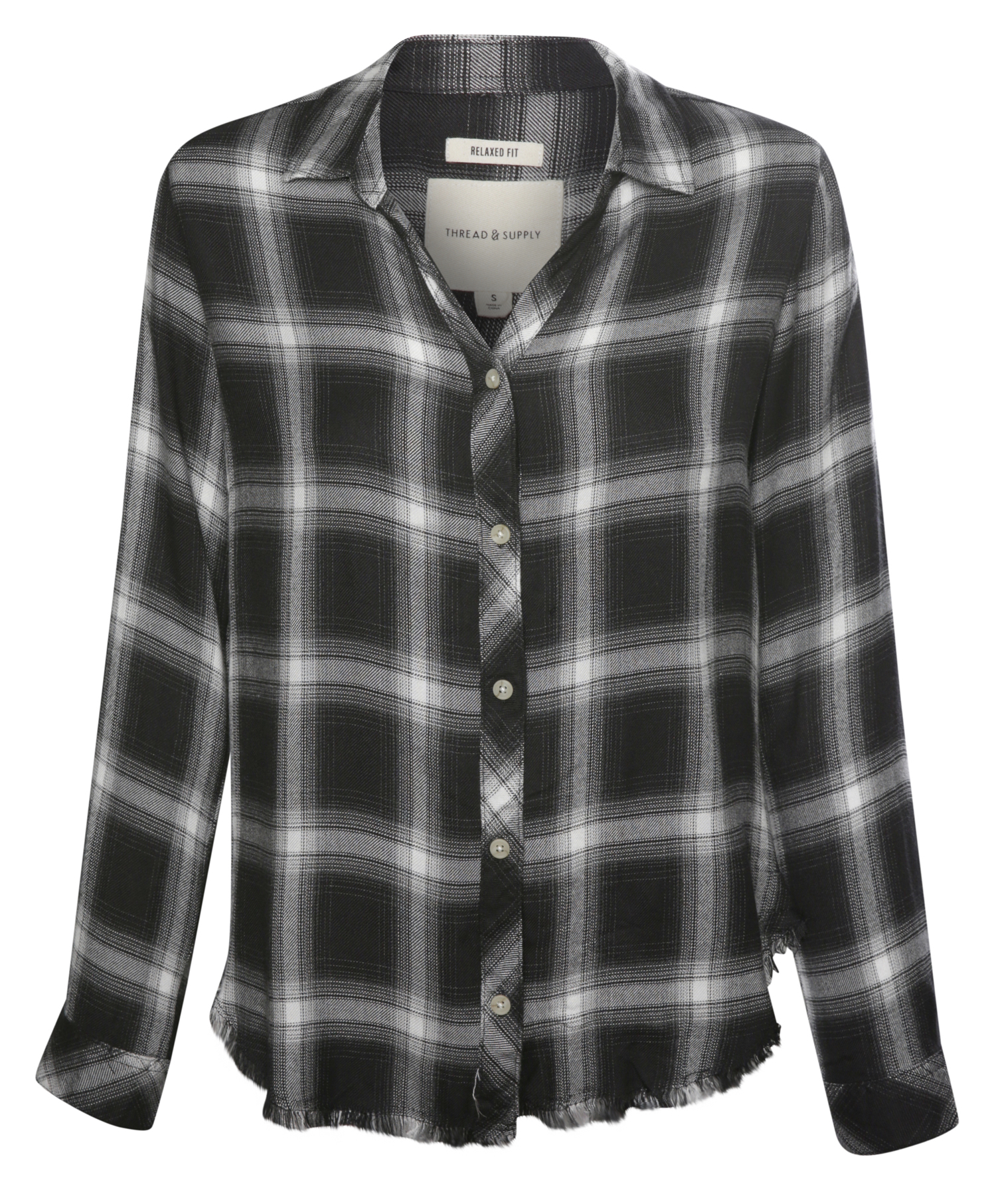 Thread & Supply Plaid Button Up Shirt