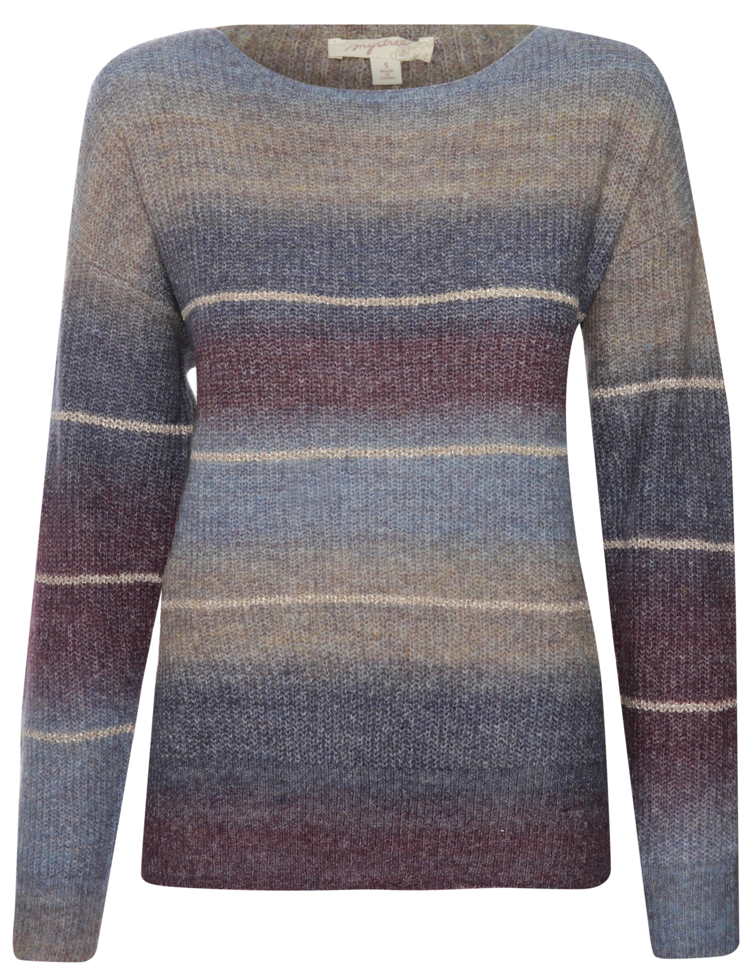 Striped Boatneck Sweater
