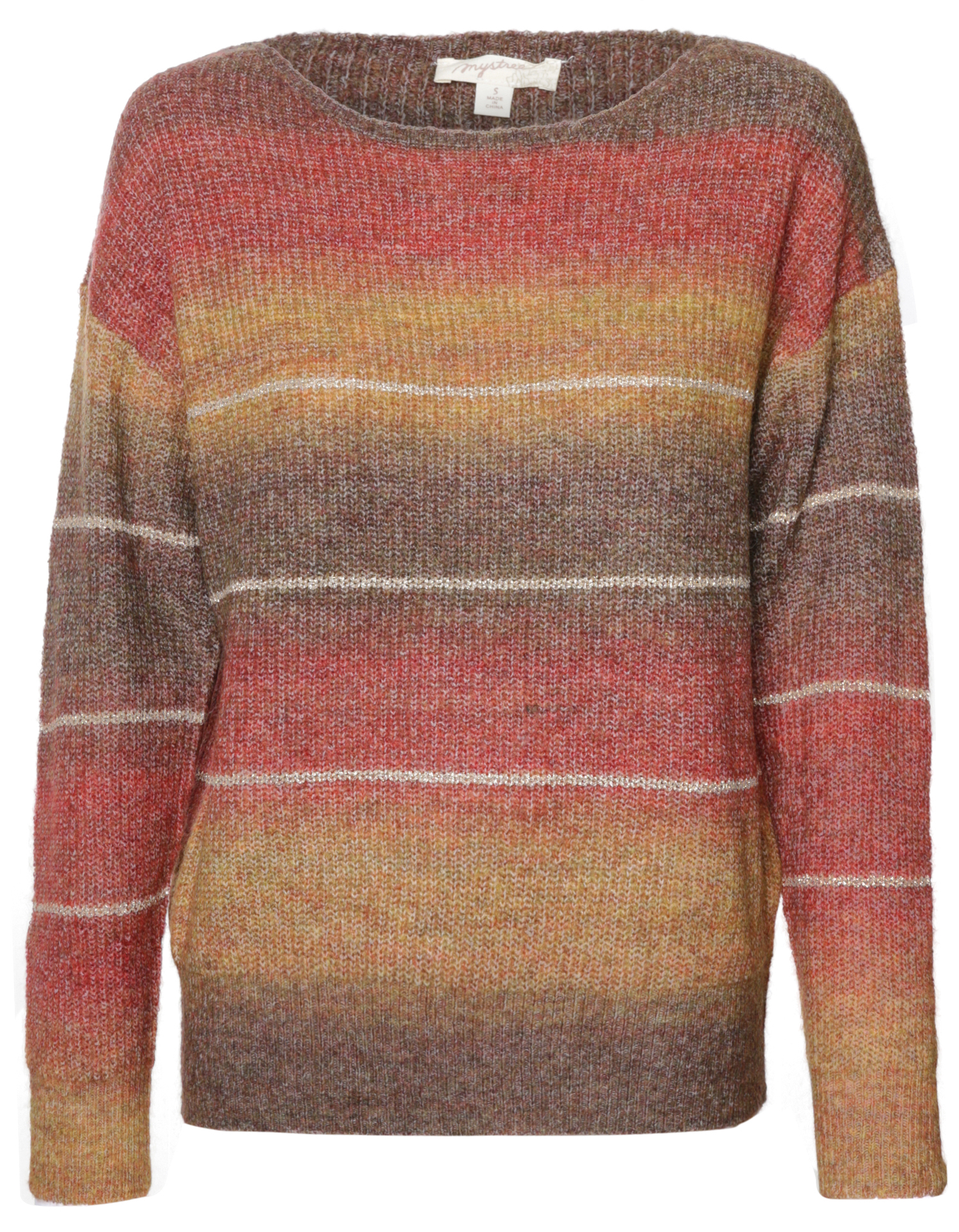 Striped Boatneck Sweater