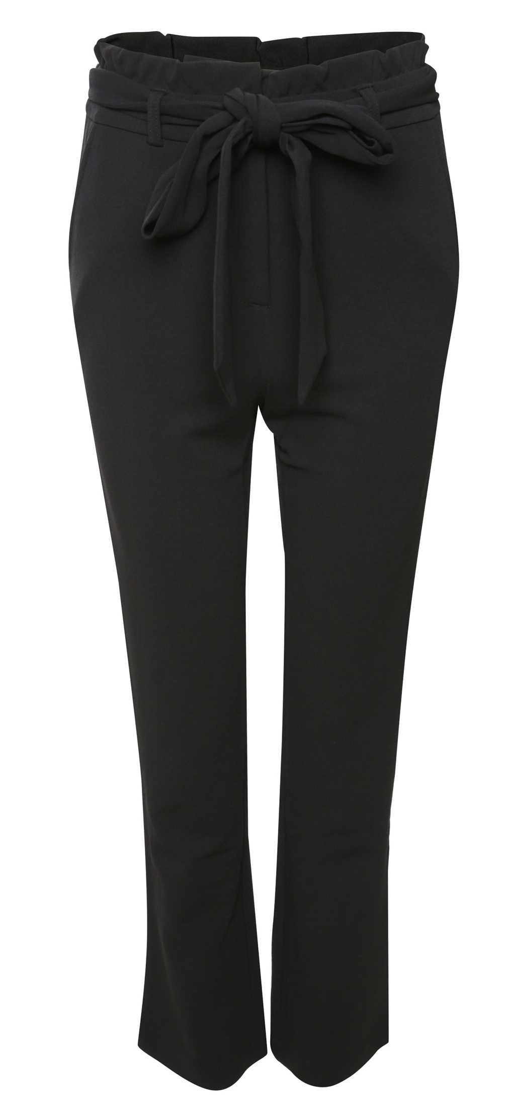 Cropped Paperbag Pants