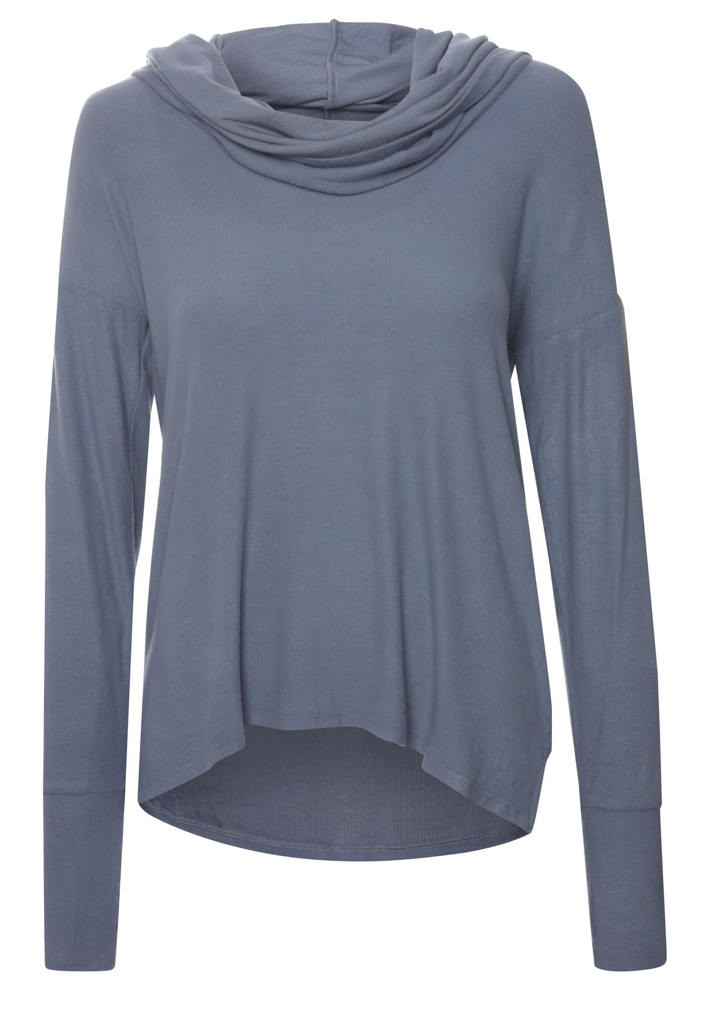 Cowl Neck Long Sleeve Knit Top