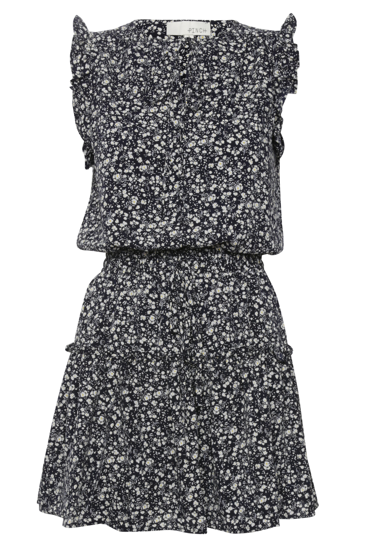 Sleeveless Tiered Mini Dress