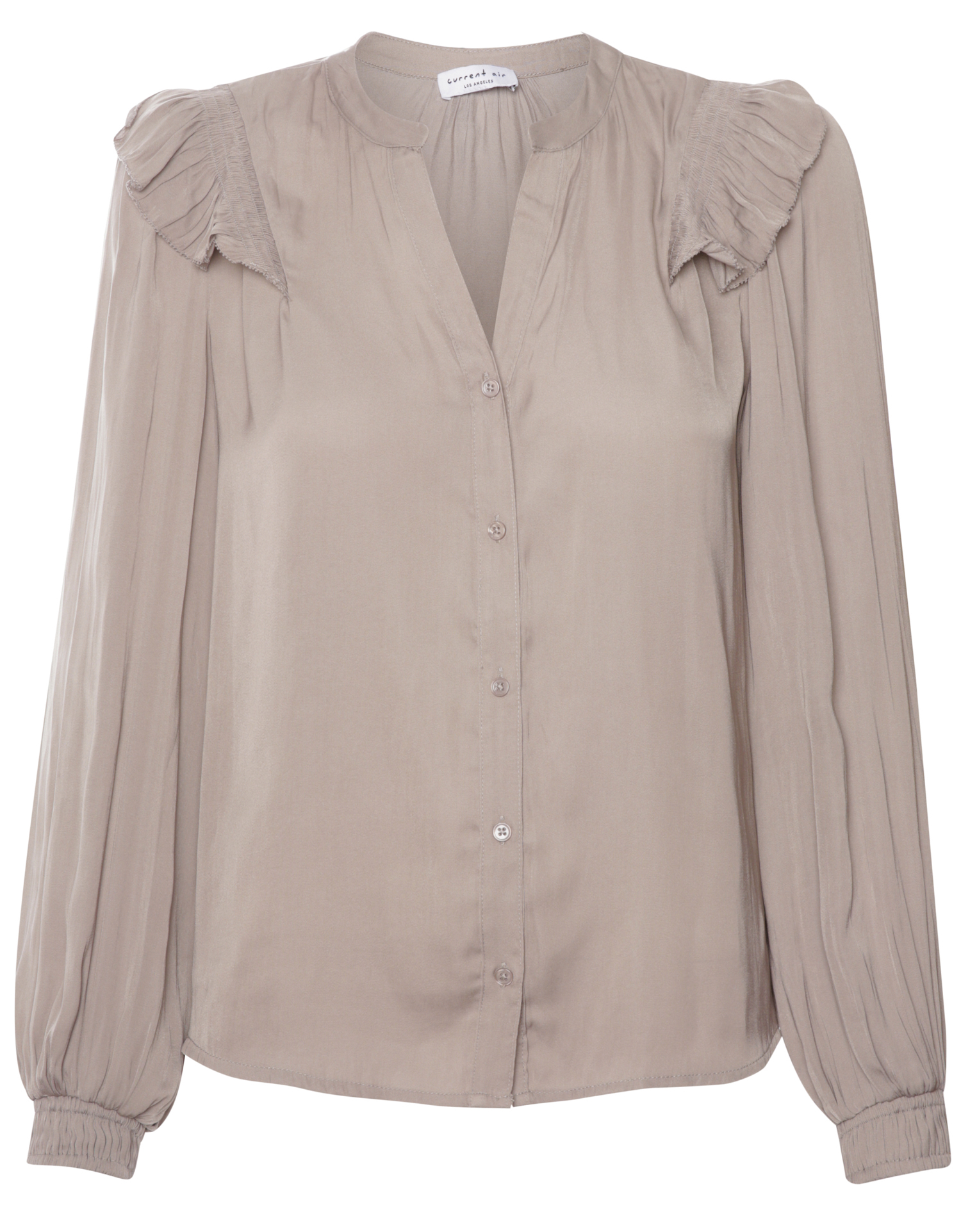 Button Down Long Sleeve Top