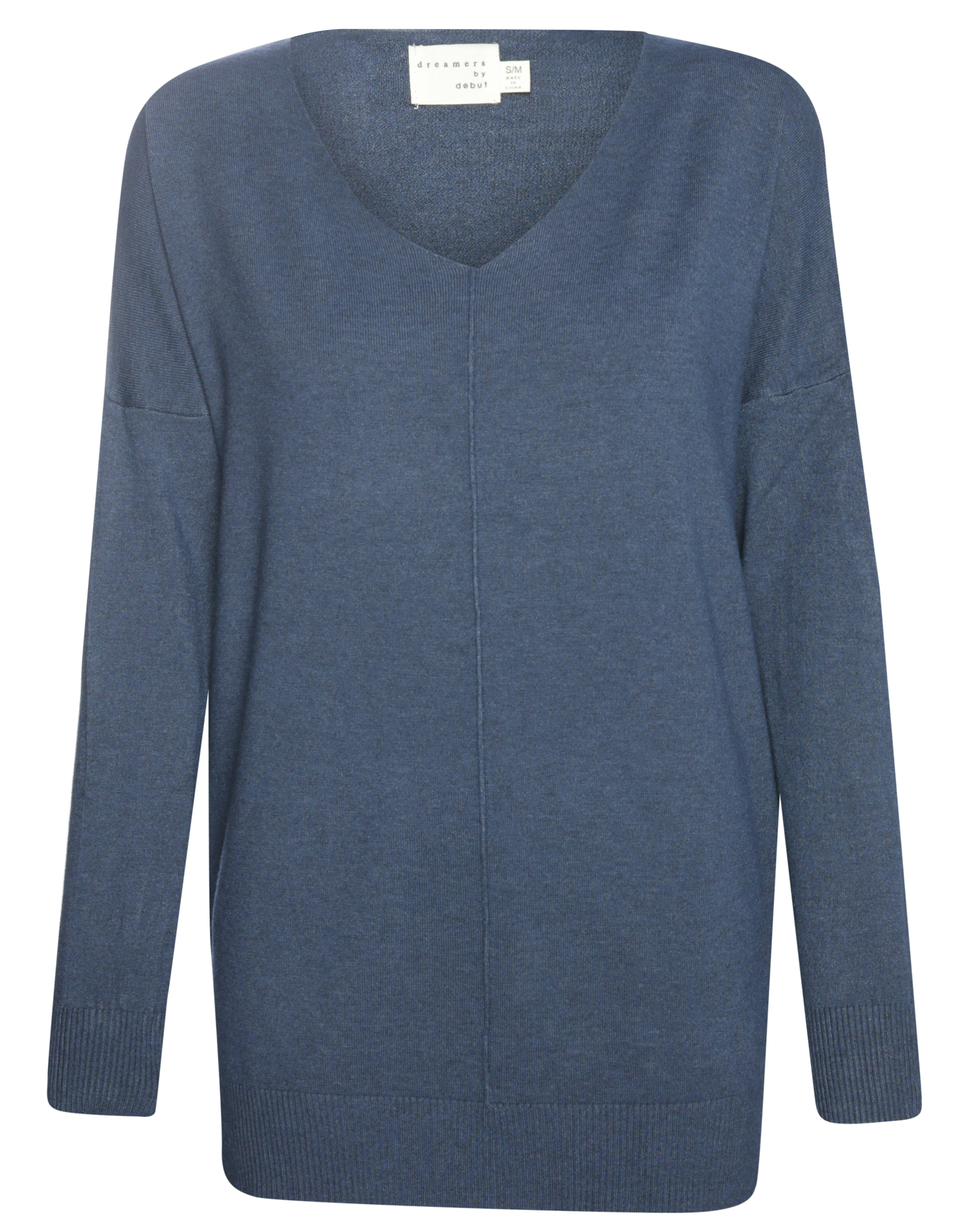 V-Neck Knit Top