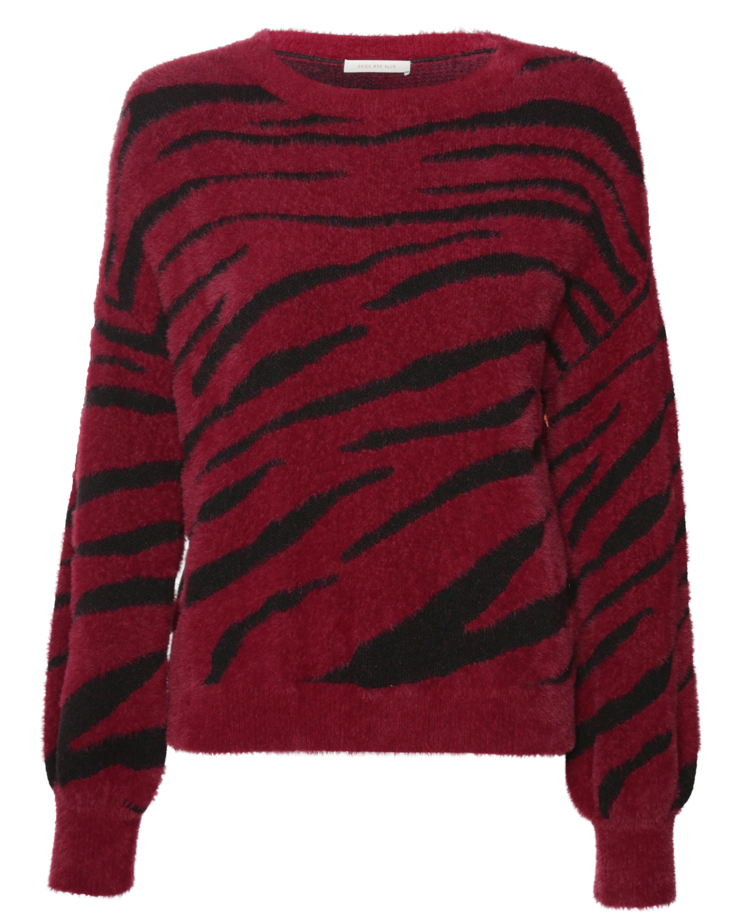 Skies are Blue Soft Touch Zebra Sweater
