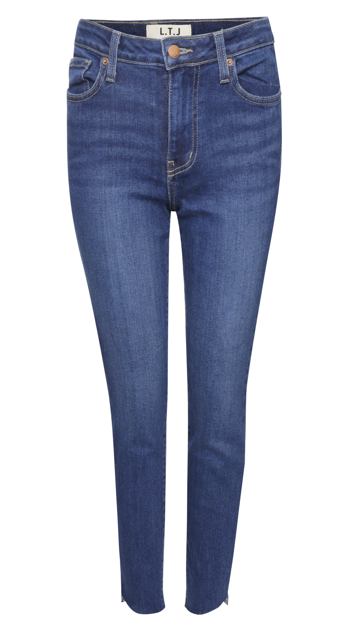 L.T.J Asymmetrical Hem Skinny Jean