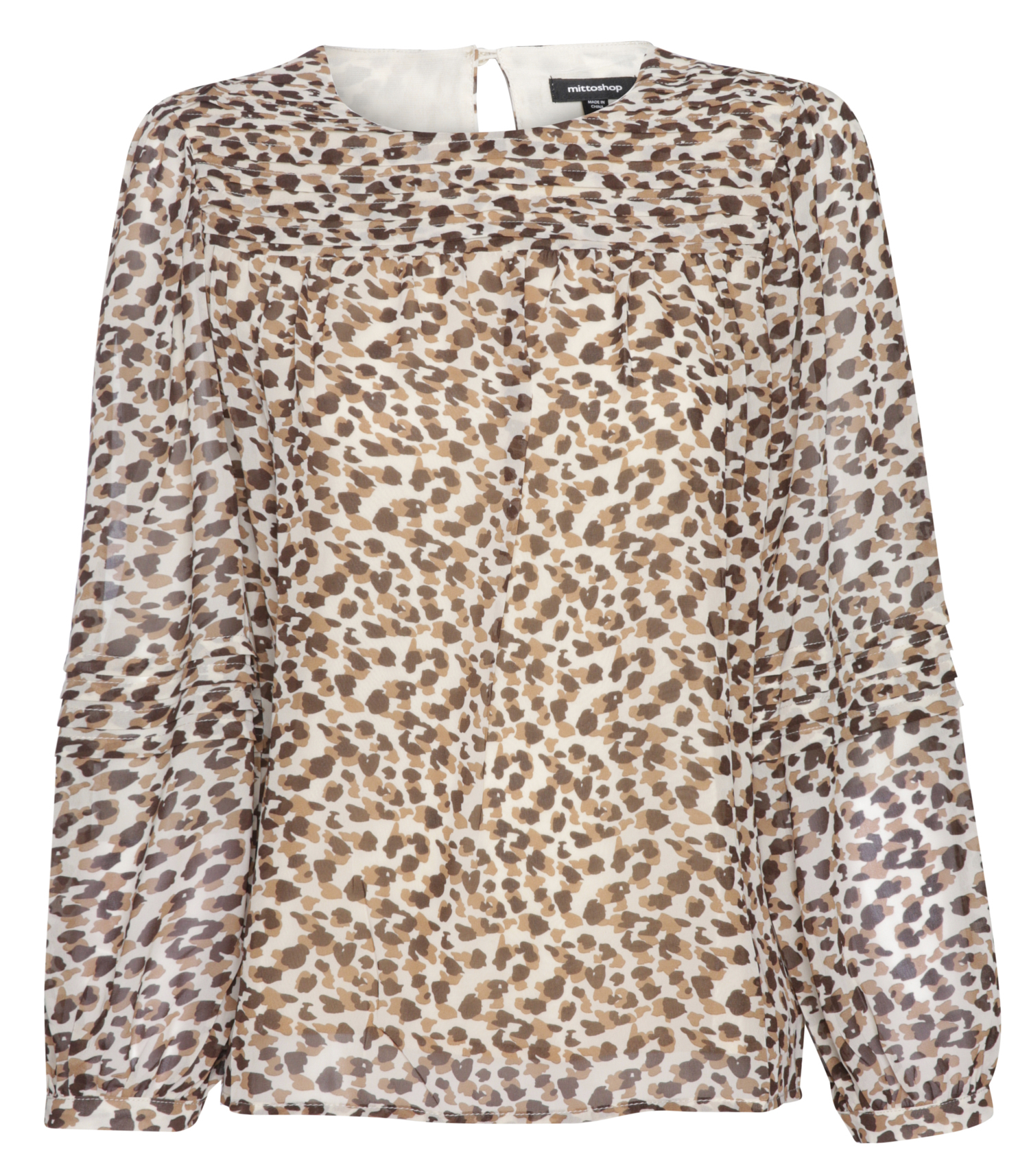 Animal Print Blouse