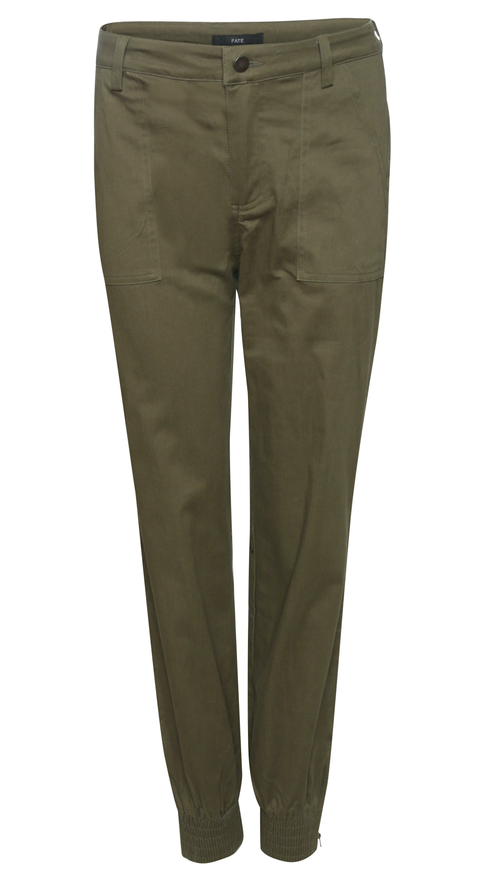 Stretch Cotton Pants