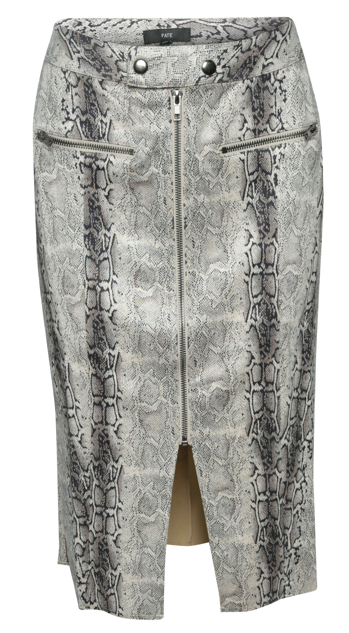 Snake Print Skirt