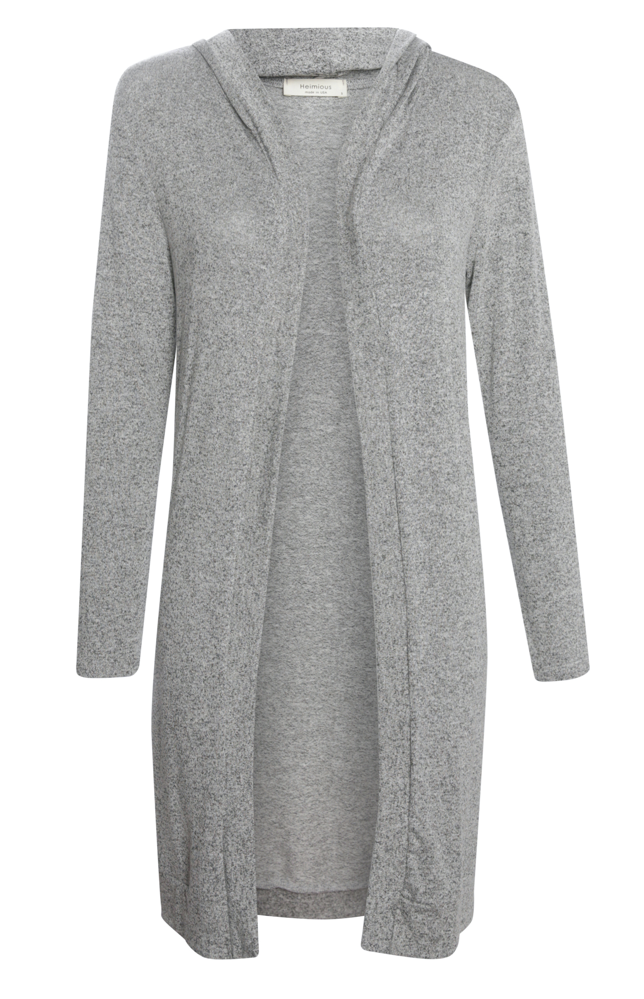 Hooded Hacci Cardigan