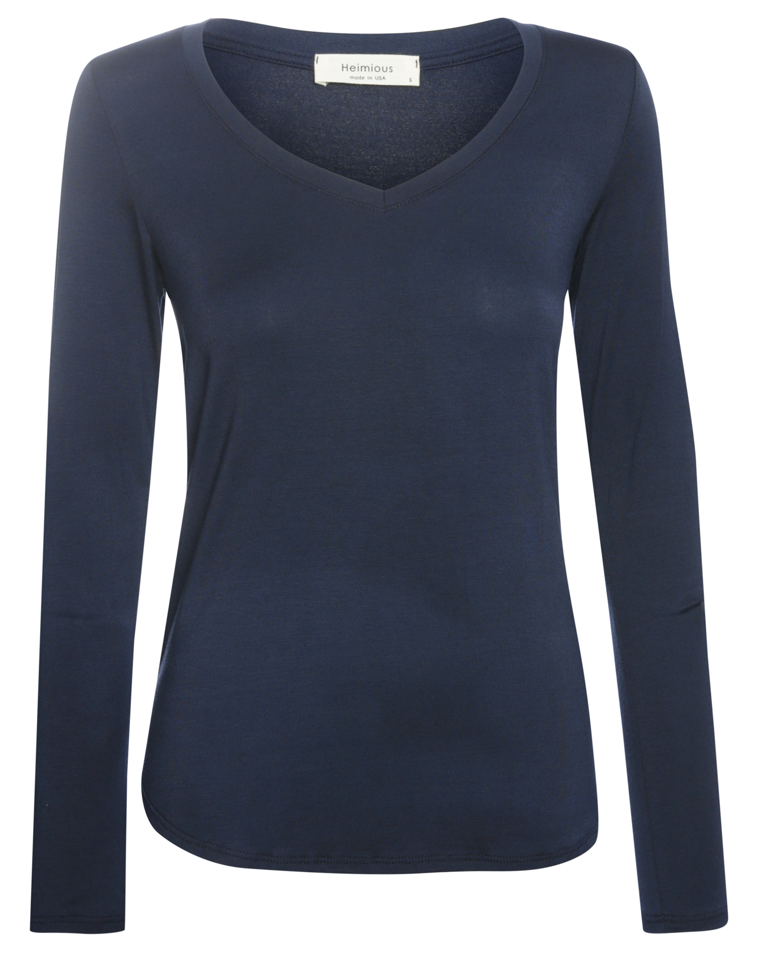 V-Neck Long Sleeve Top
