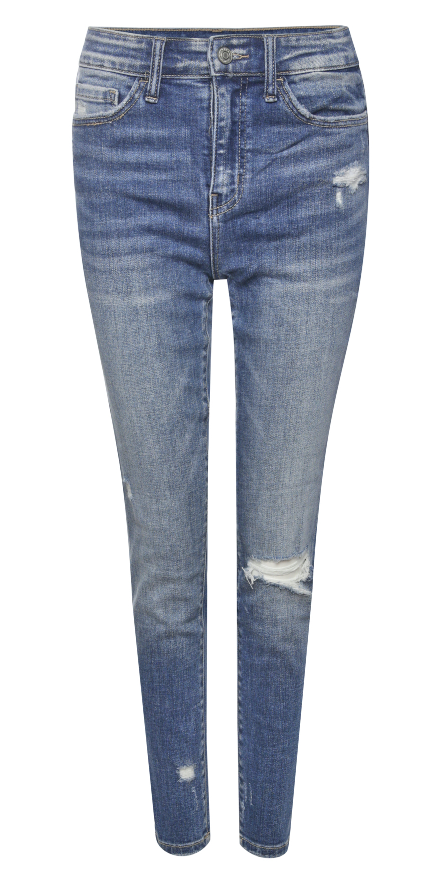High Rise Vintage Crop Denim