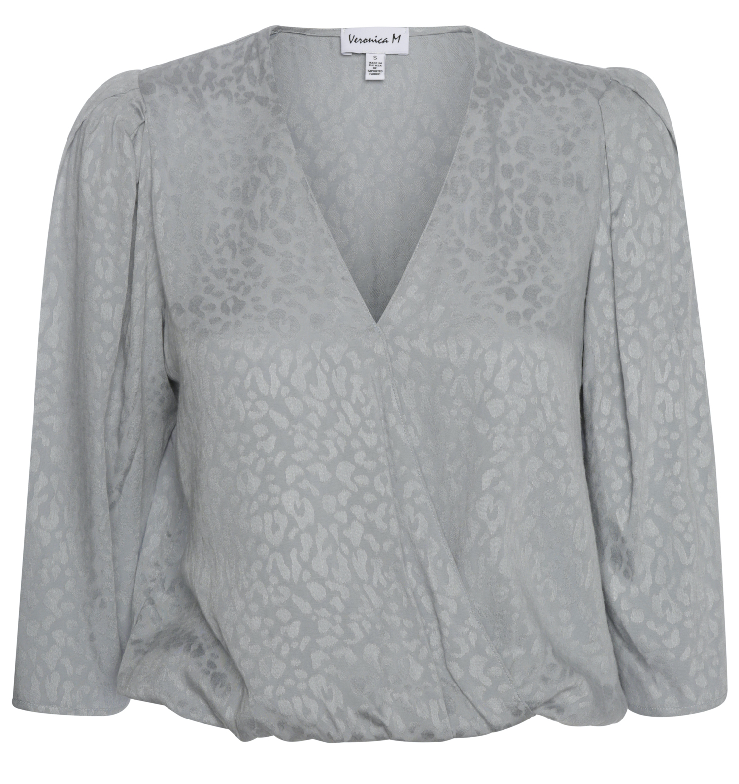 Veronica M Printed Surplice Top