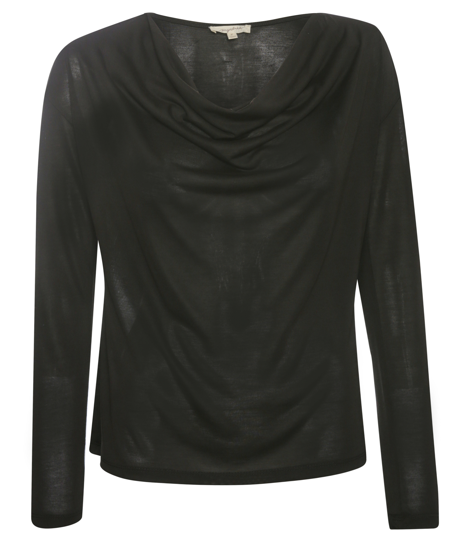Cowl Neck Long Sleeve