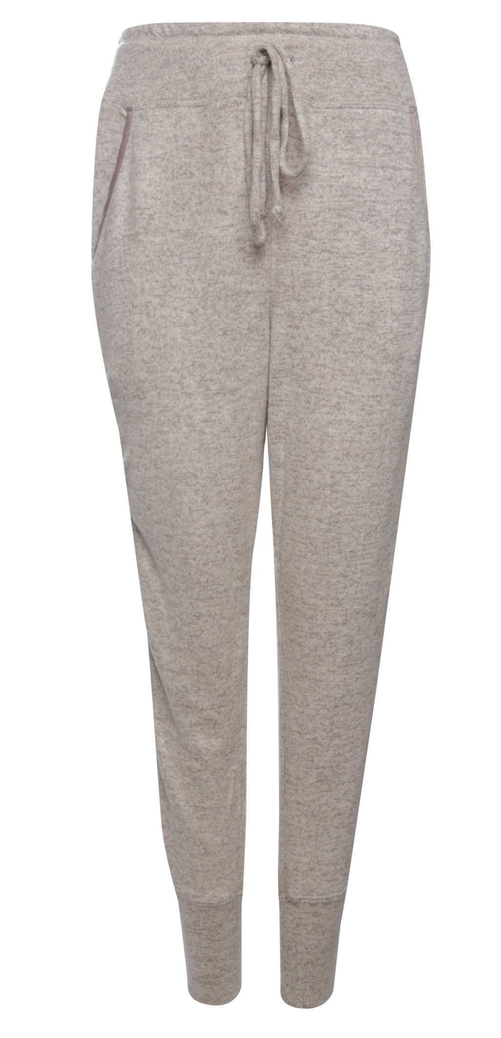 B Collection by Bobeau Satin Panel Joggers