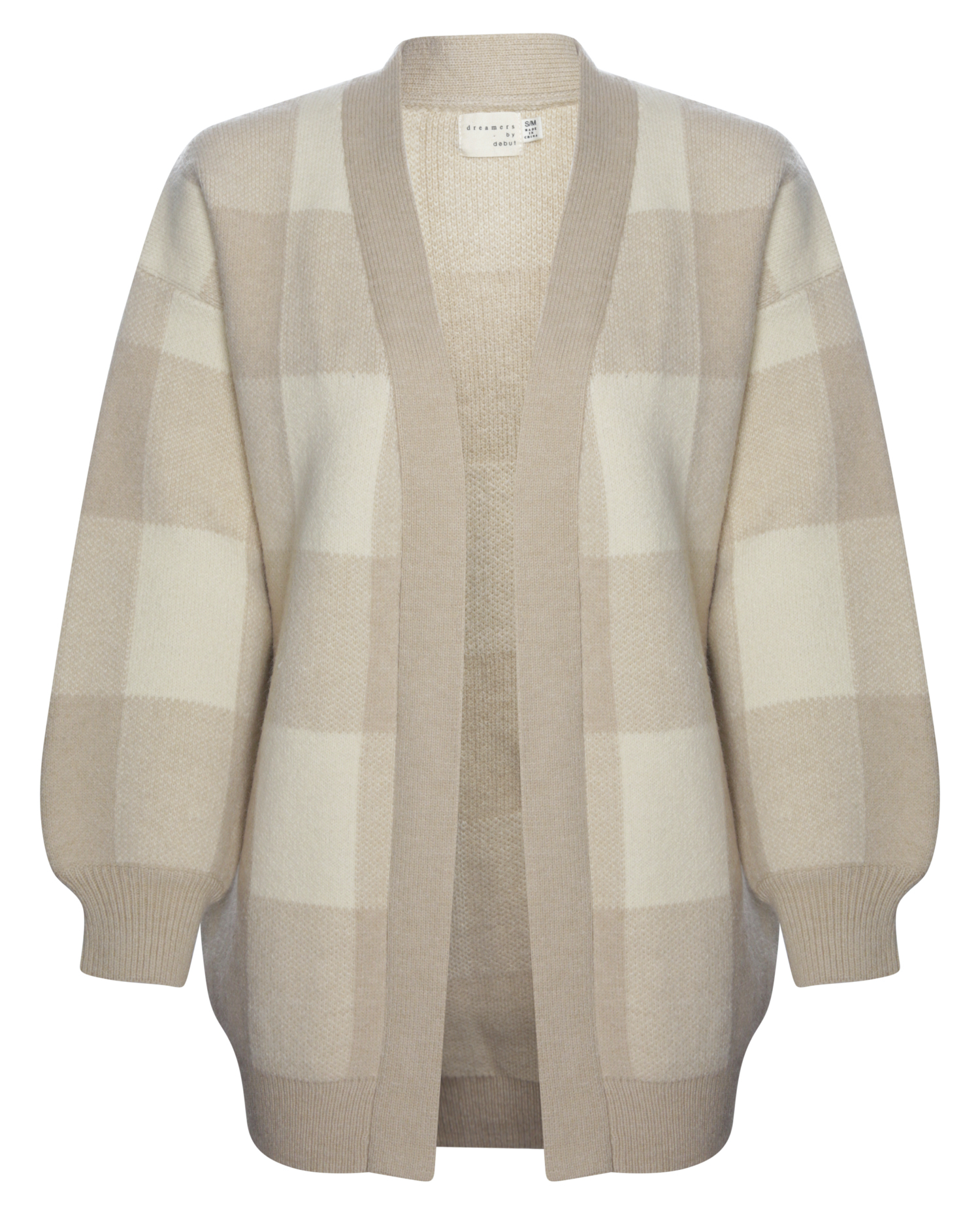 Relaxed Open Cardigan