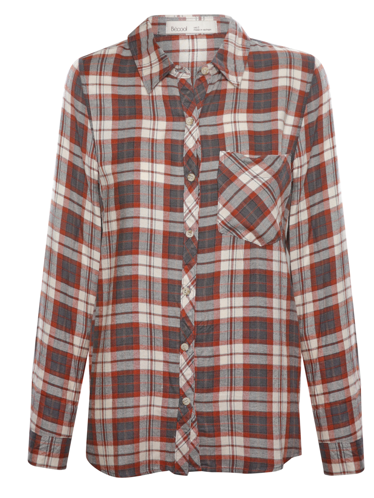 Plaid Button Down
