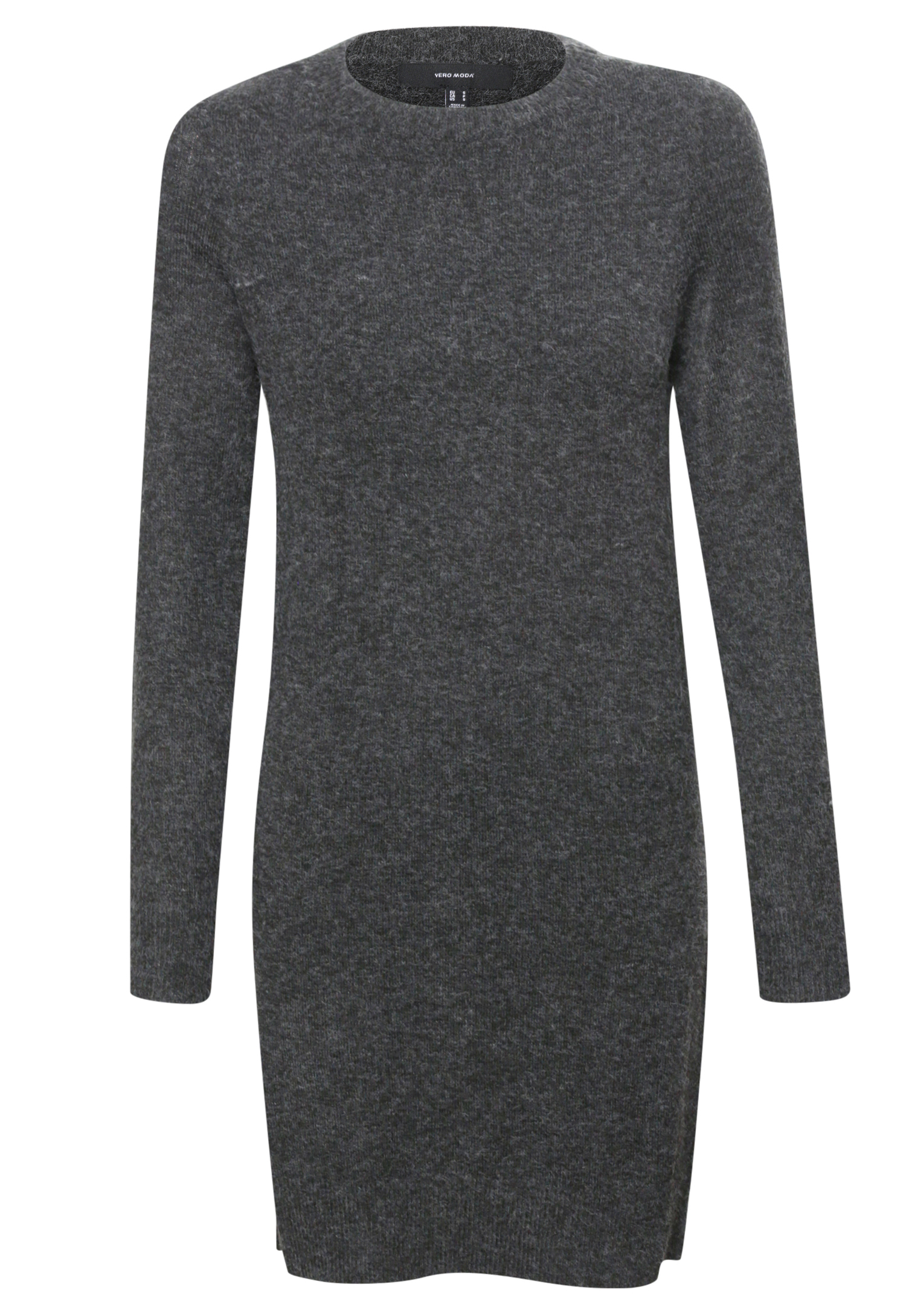 Round Neck Brushed Dress