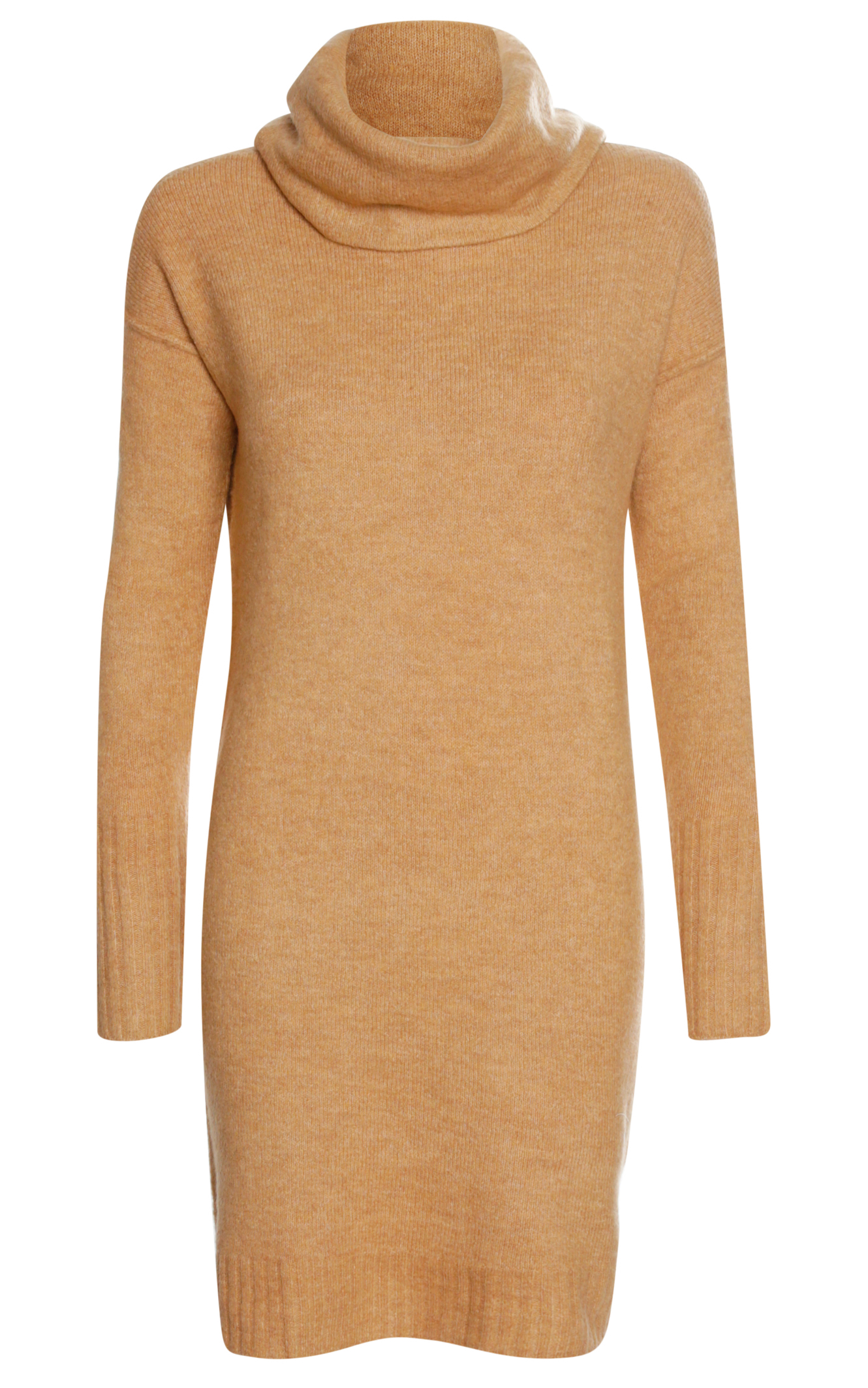 Cowl Neck Sweater Dress