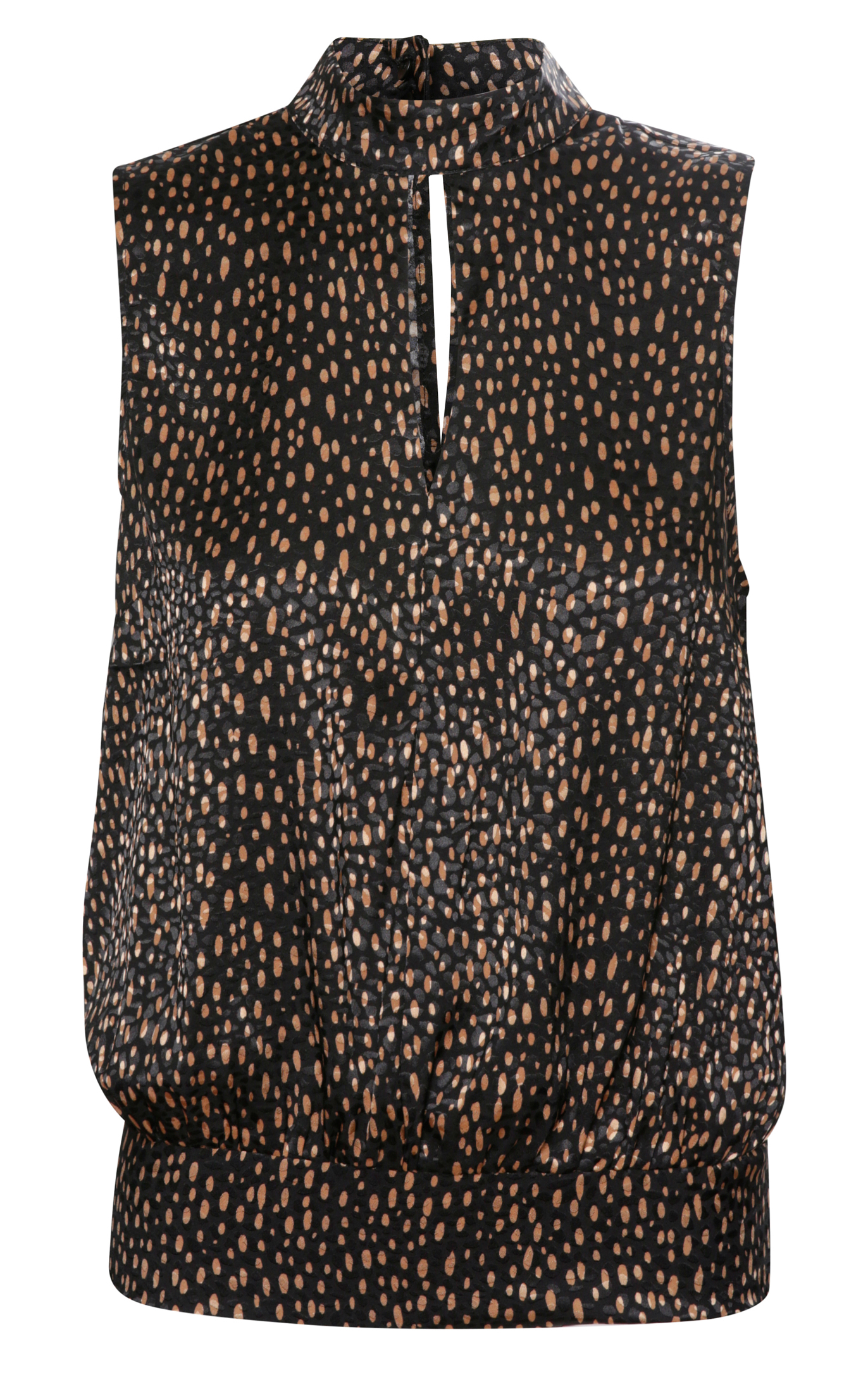 Liverpool Sleeveless Keyhole Top