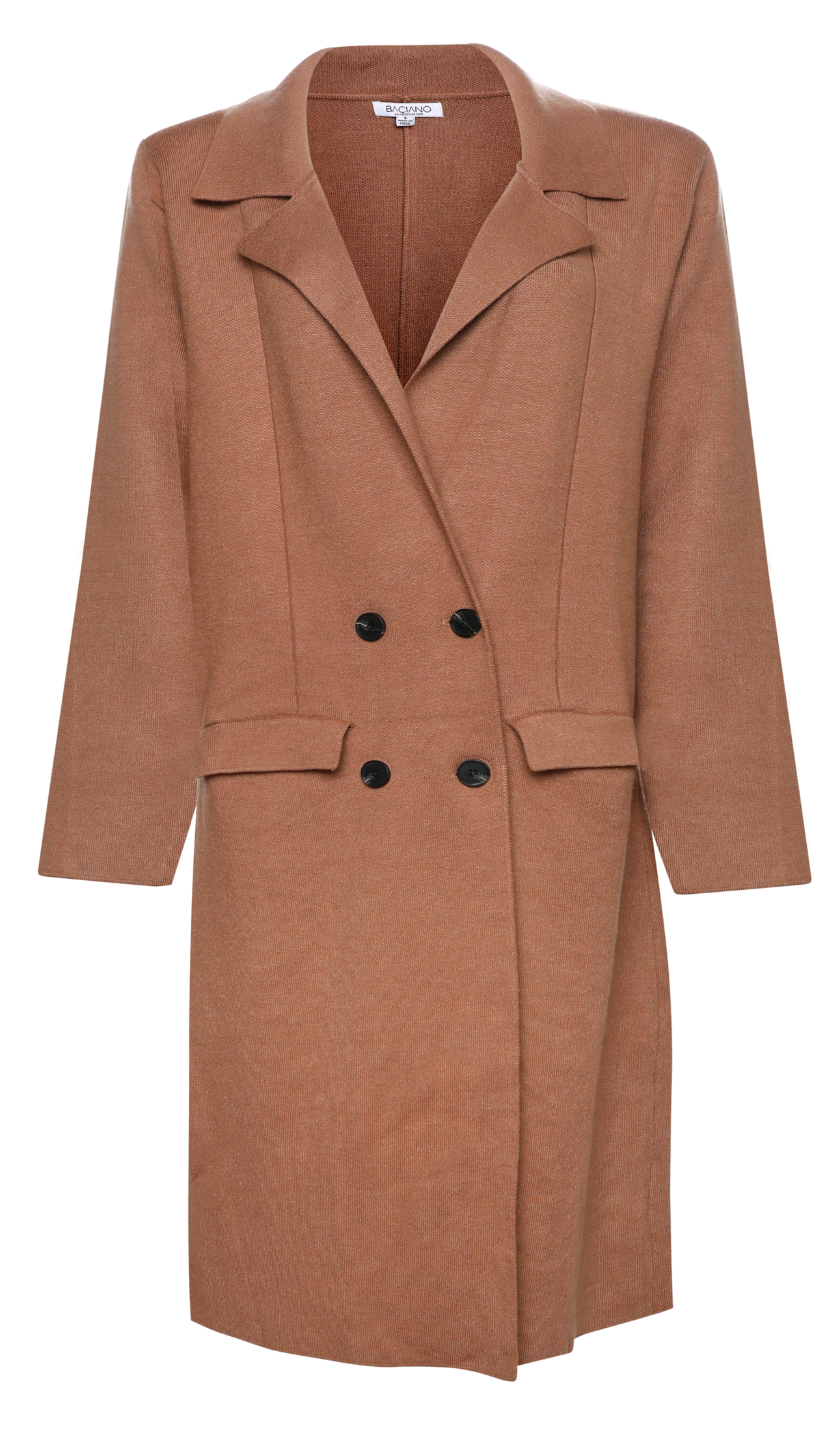 Full Length Knit Coat