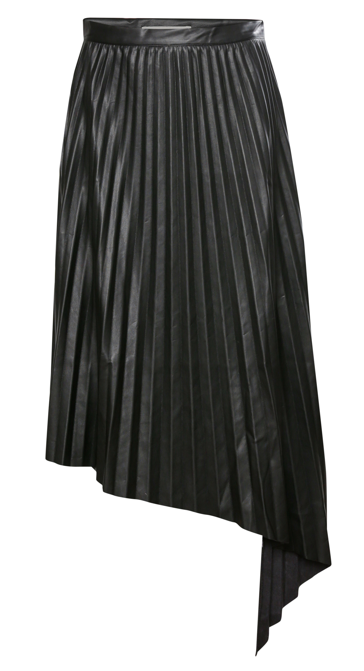 Bishop + Young Vegan Leather Midi Skirt