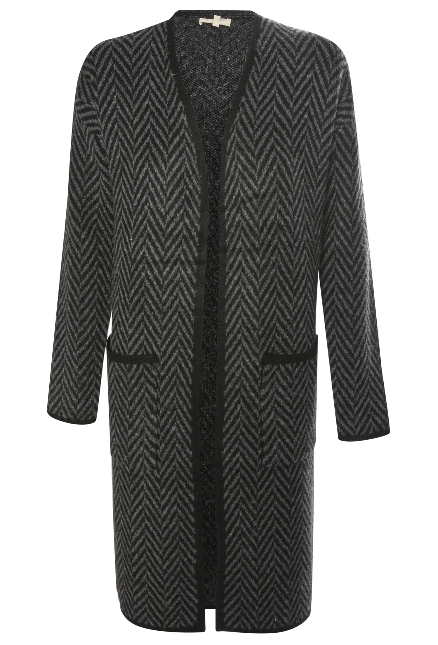 Chevron Knit Cardigan