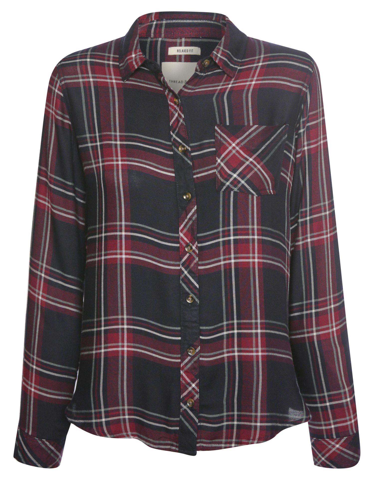 Thread & Supply Plaid Button Down