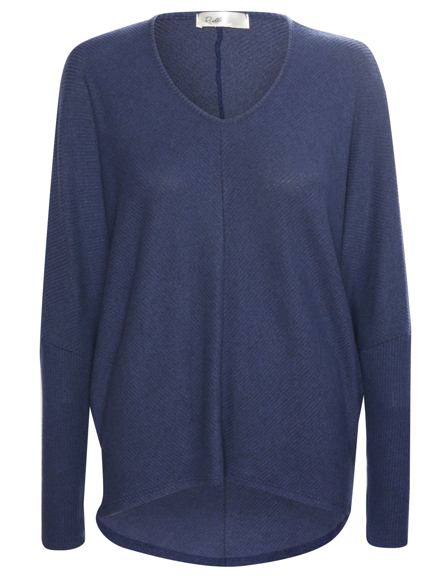 Scoop Neck Loose Long Sleeve Top