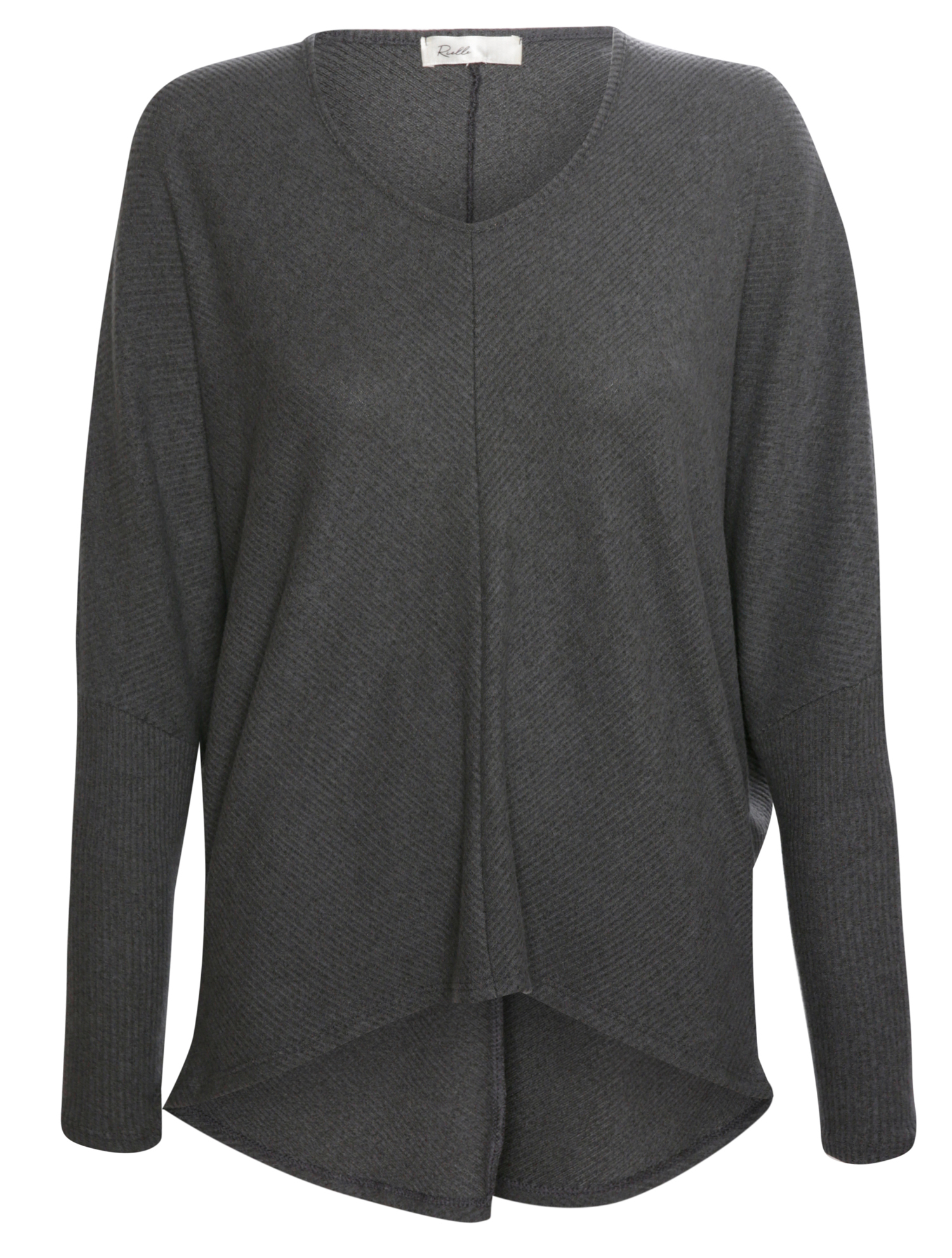 Scoop Neck Long Sleeve Top