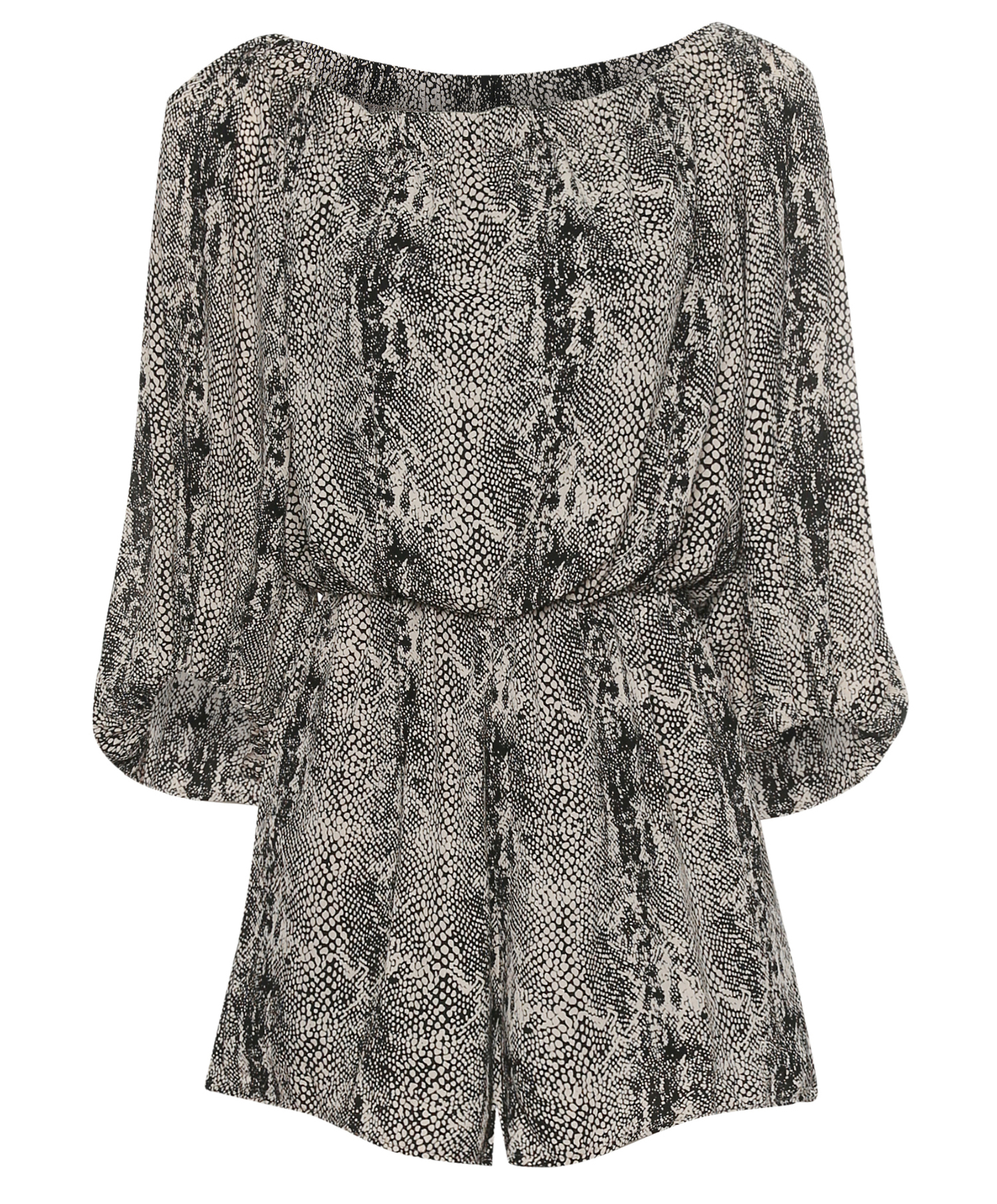 Snake Print Romper