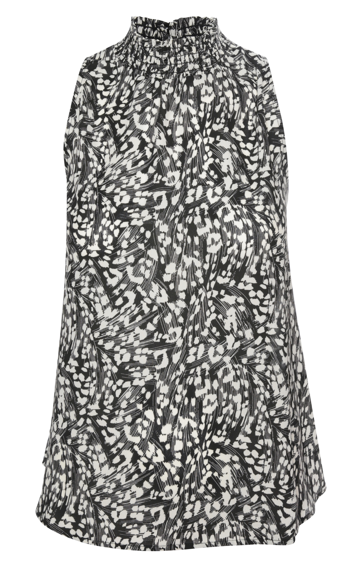 Veronica M Smocked Neck Tank