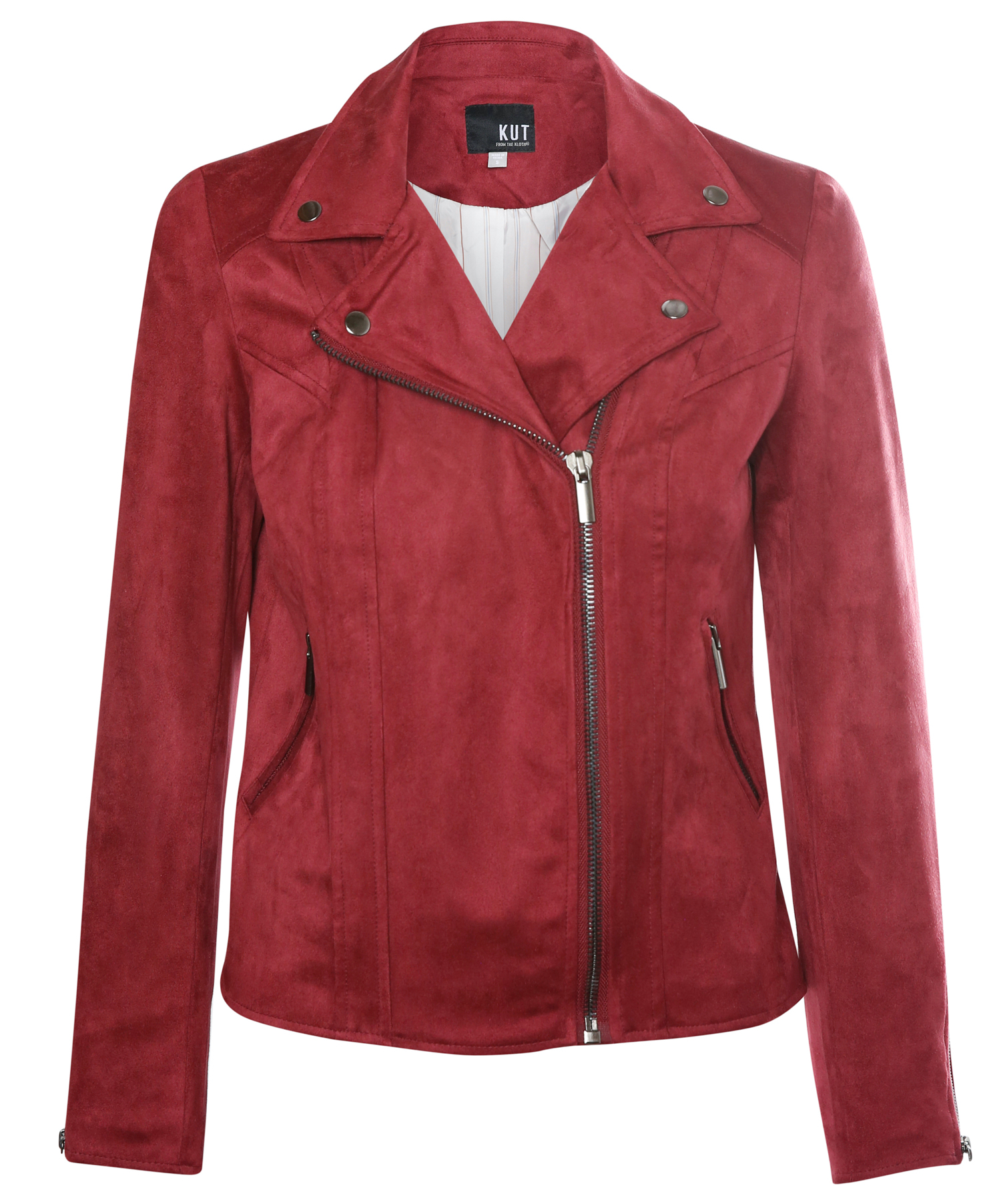 Kut from the Kloth Faux Suede Moto Jacket