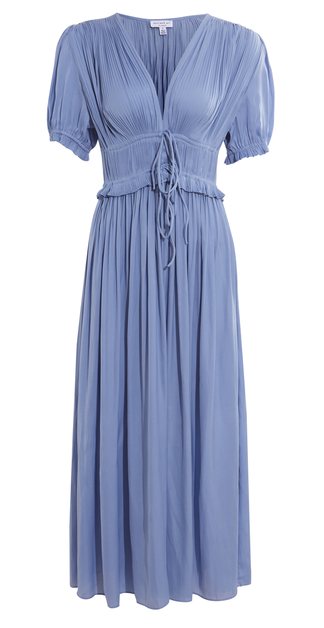 Current Air Pleated Long Dress