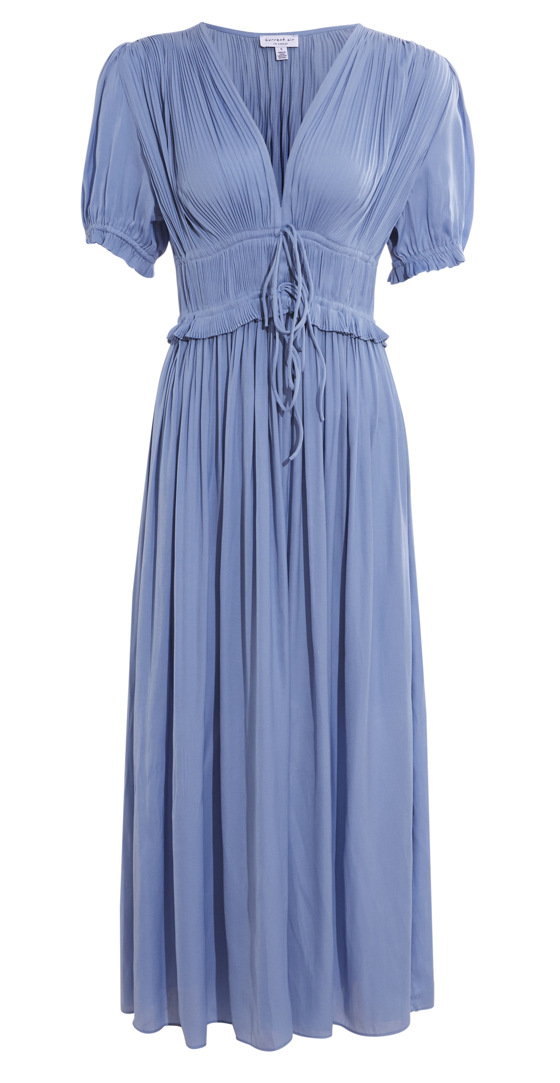 Pleated Long Dress