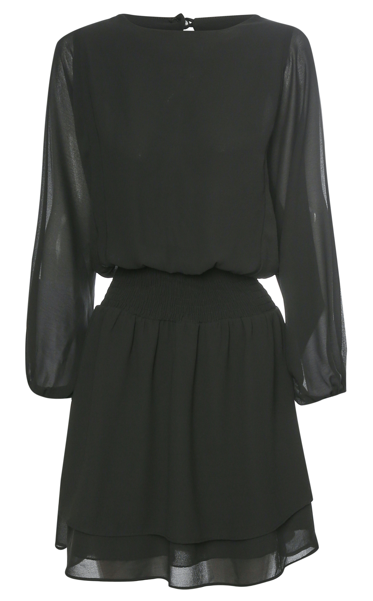Veronica M Chiffon Ruffle Dress