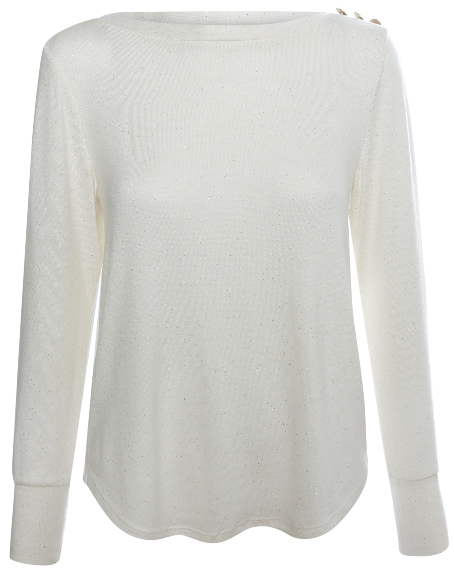 Shimmer Long Sleeve Top