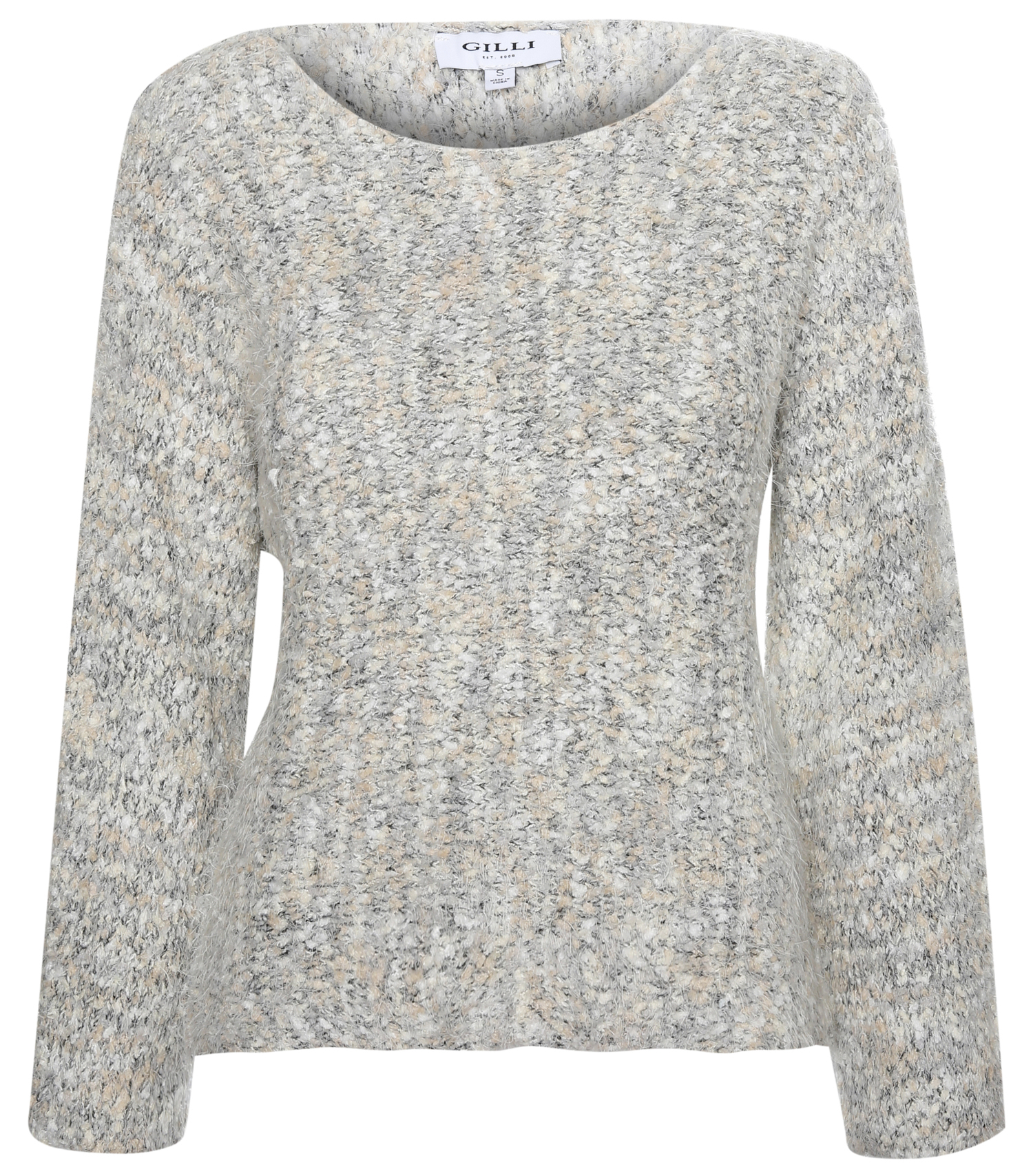 Textured Fuzzy Sweater