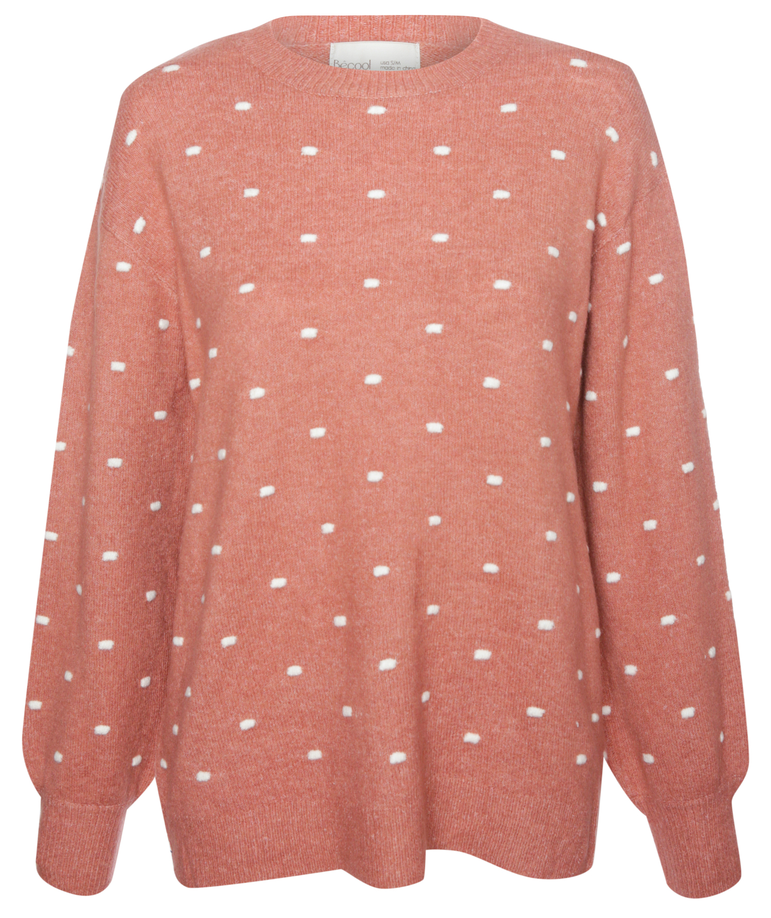 Polka Dot Pullover Sweater