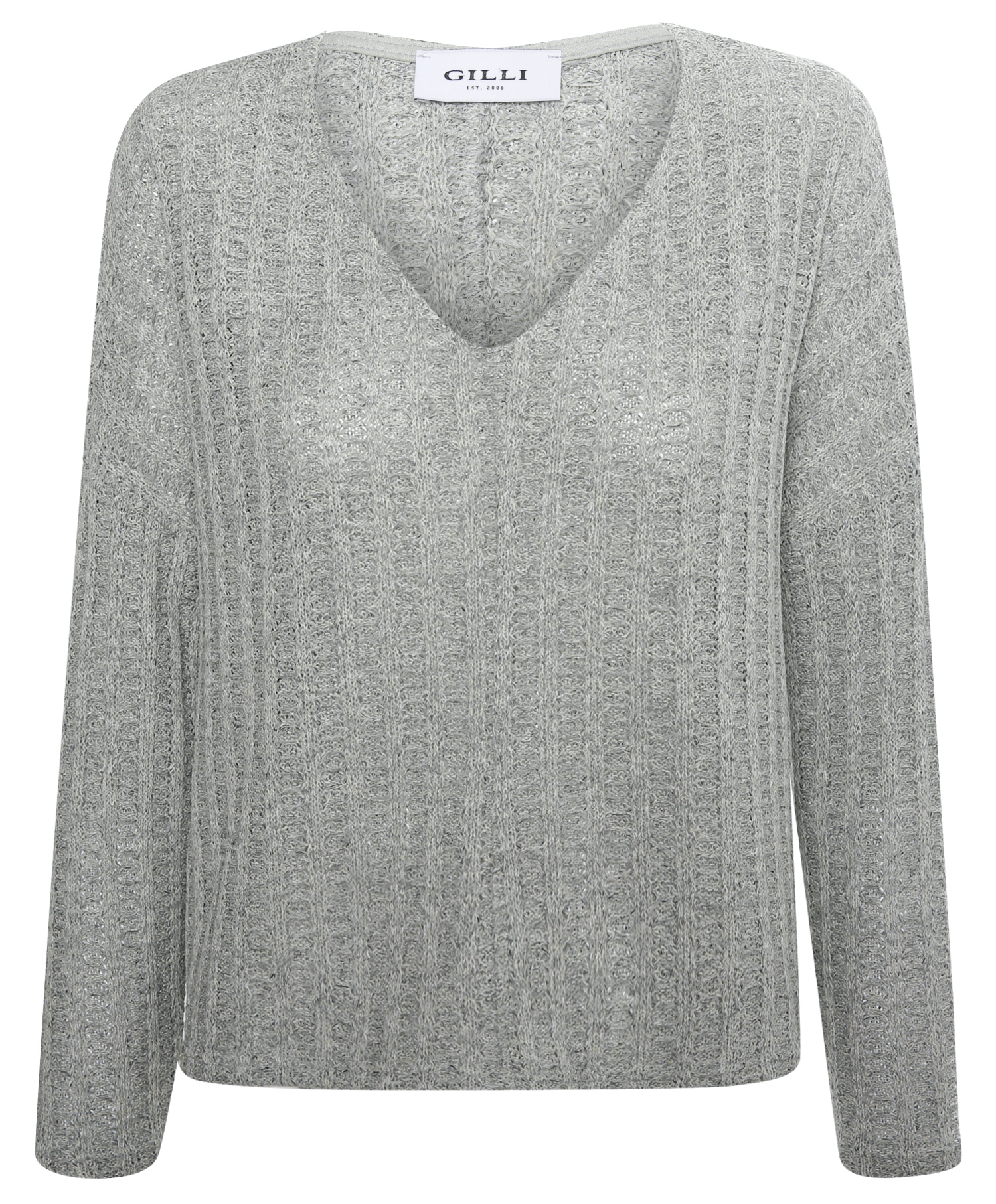 V-Neck Knit Long Sleeve