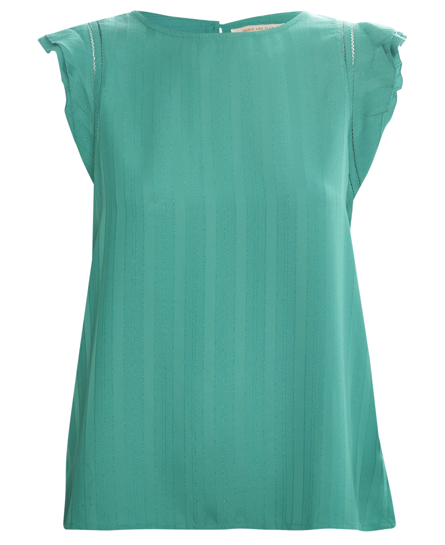 Ruffled Sleeves Top
