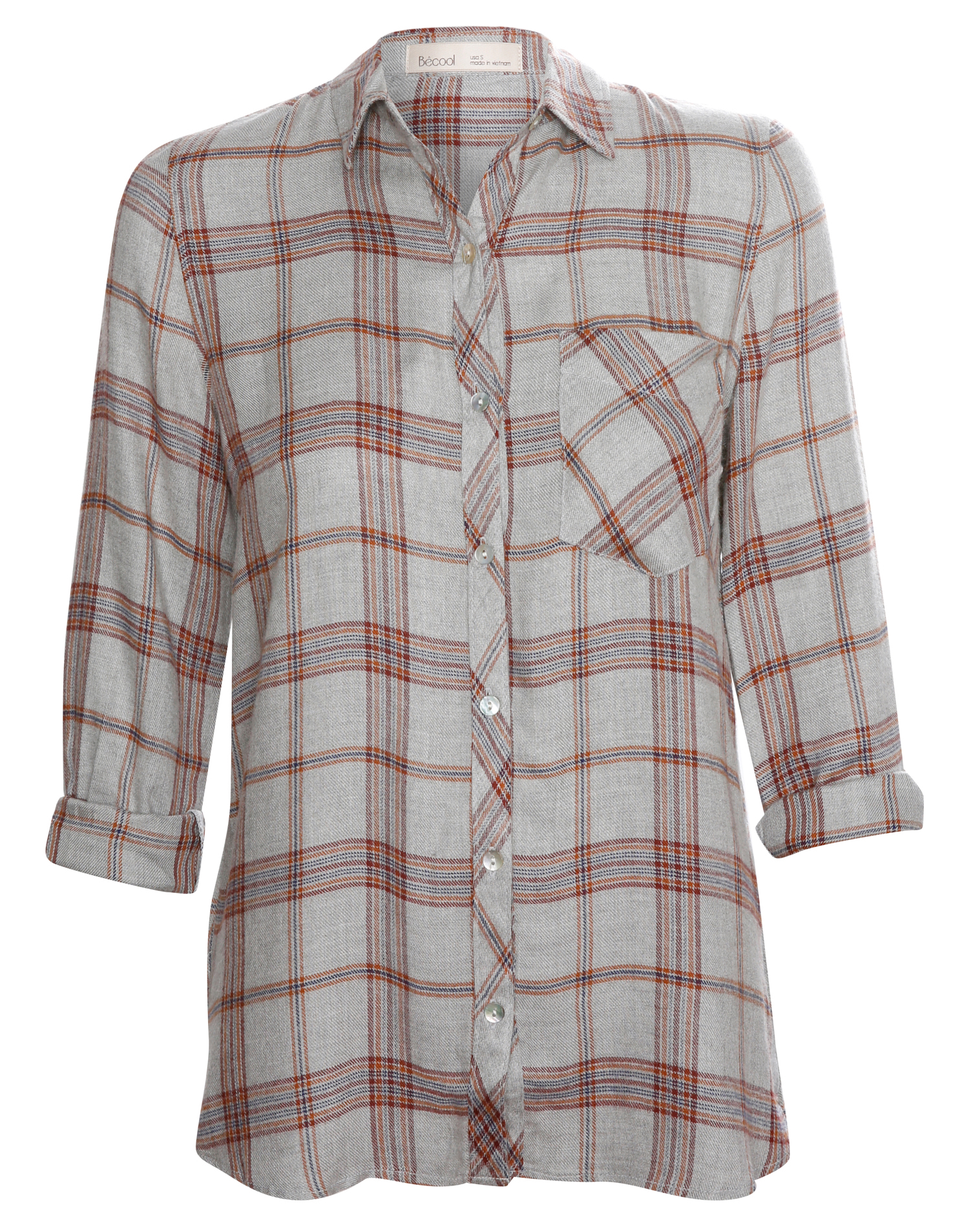 Plaid Button Down Shirt