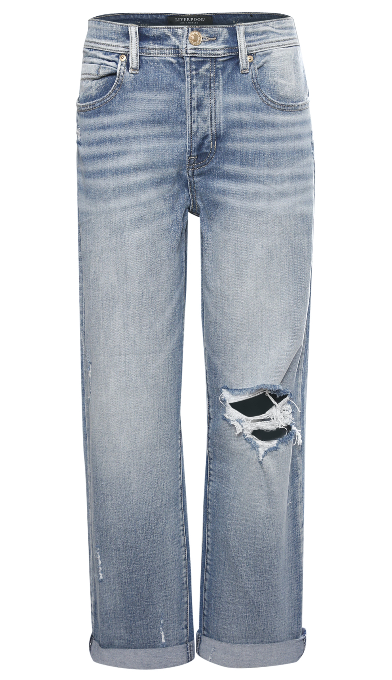 Liverpool Rolled Boyfriend Jean
