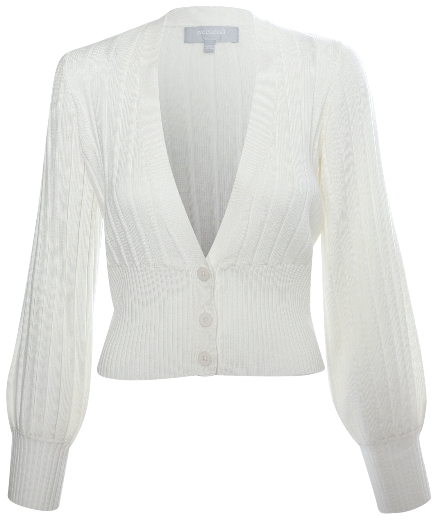 Thread & Supply Balloon Sleeve Cardigan