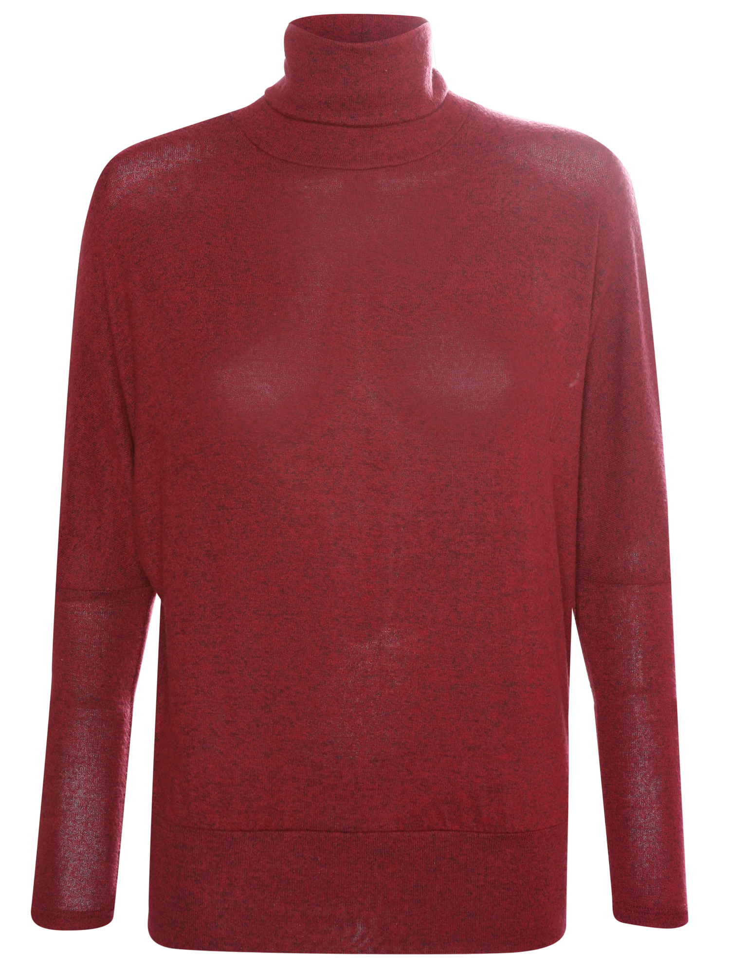 Brushed Turtleneck Dolman Top