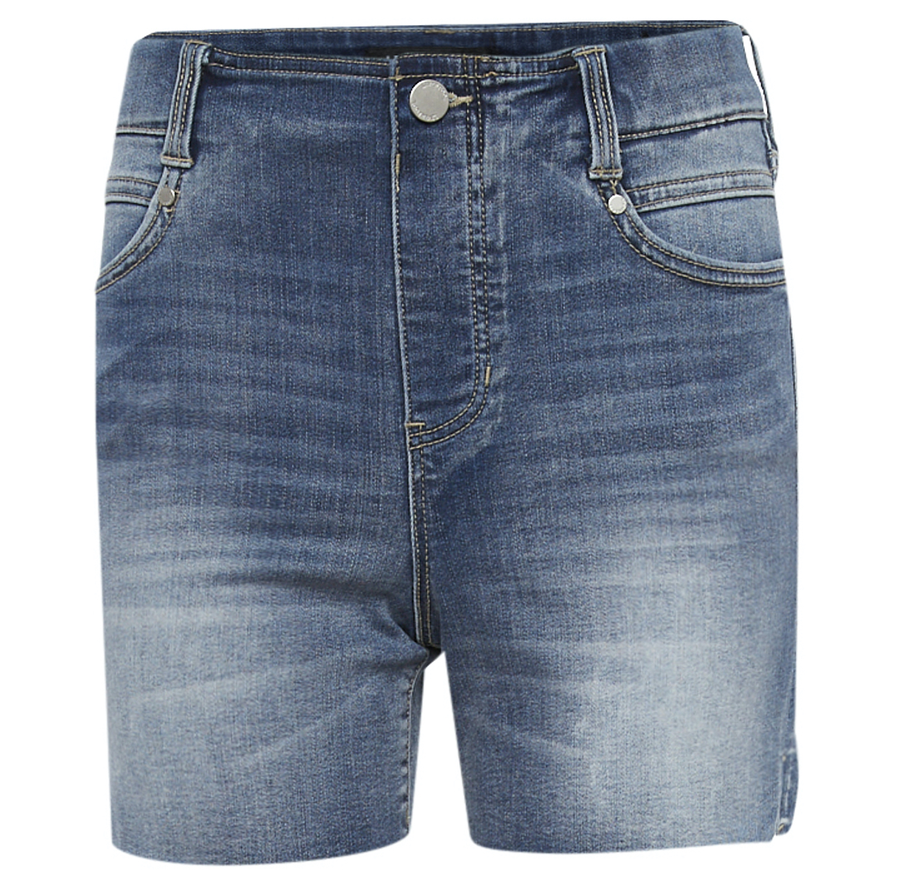 Liverpool Shorts with Frayed Hem