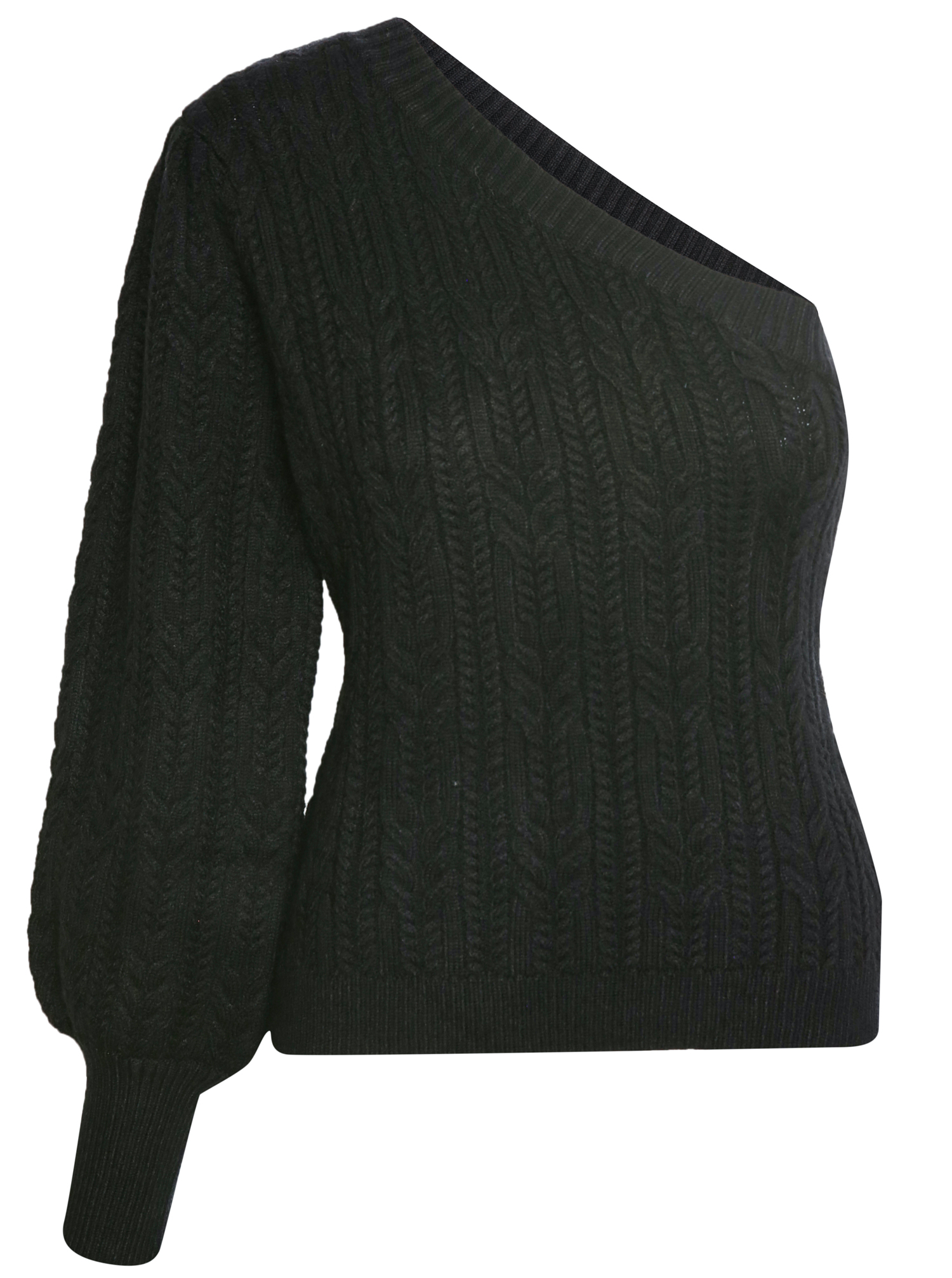 One Shoulder Cable Detail