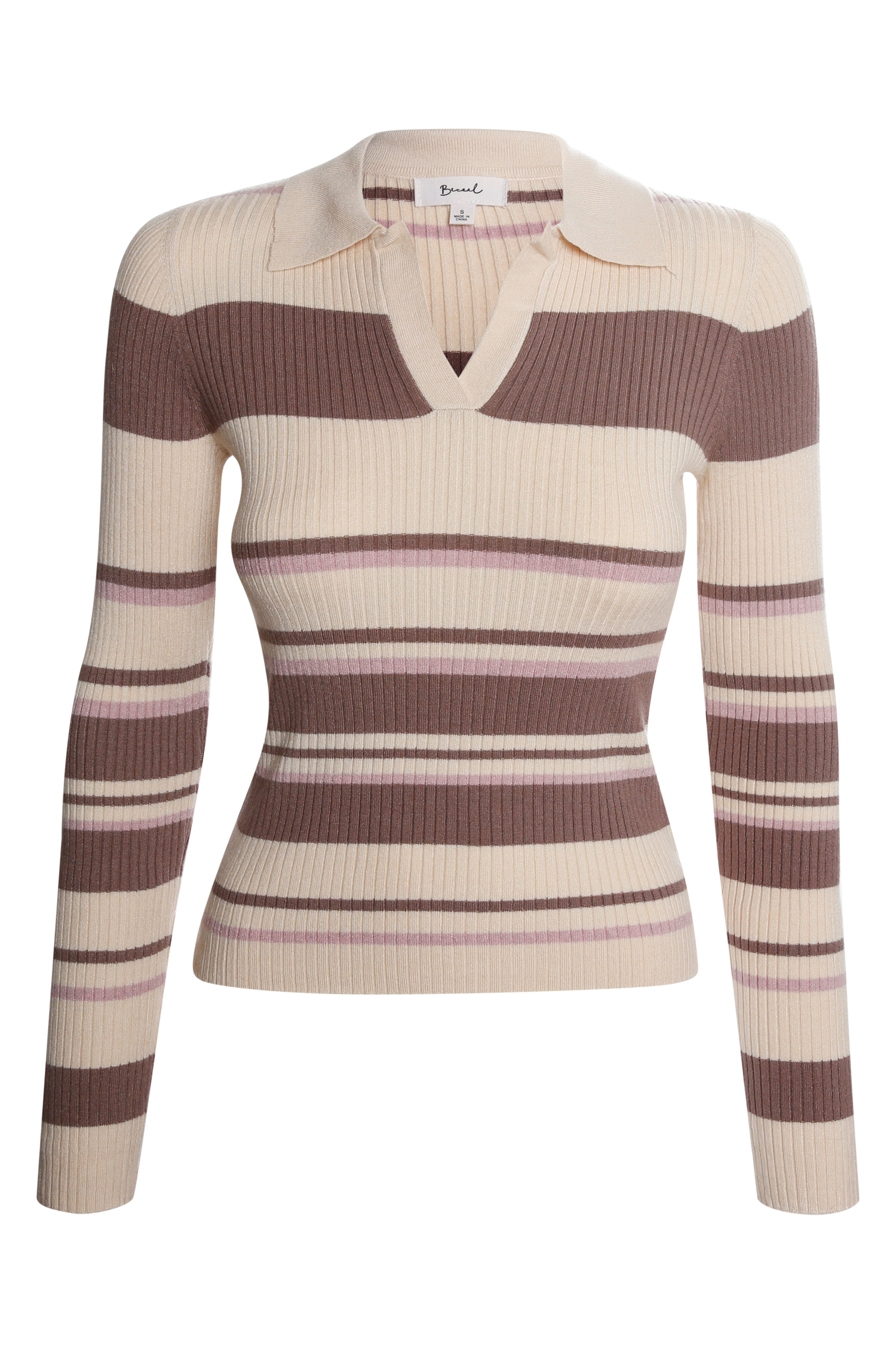 Long Sleeve Striped Top